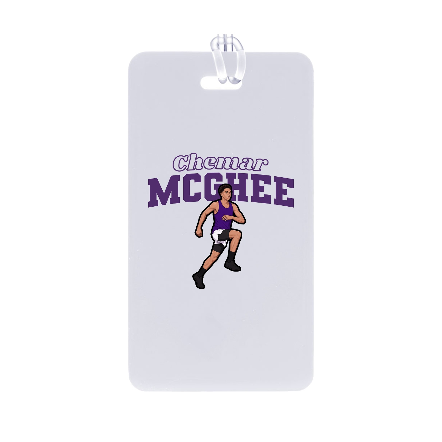 Bag Tag — Name Arch in Classic