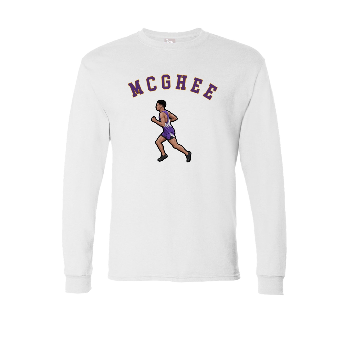 Long Sleeve Tee — Shirsey Arch in White