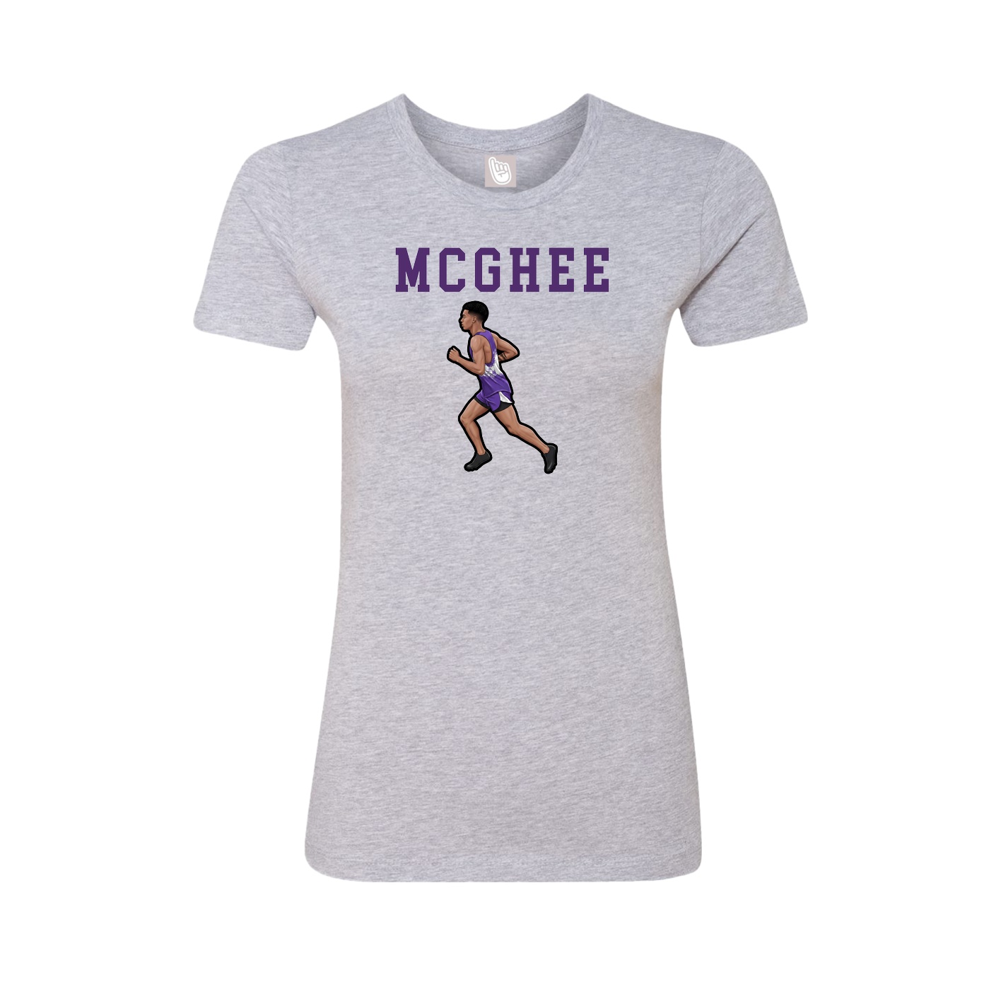 Fitted Women's Tee — Shirsey in Grey