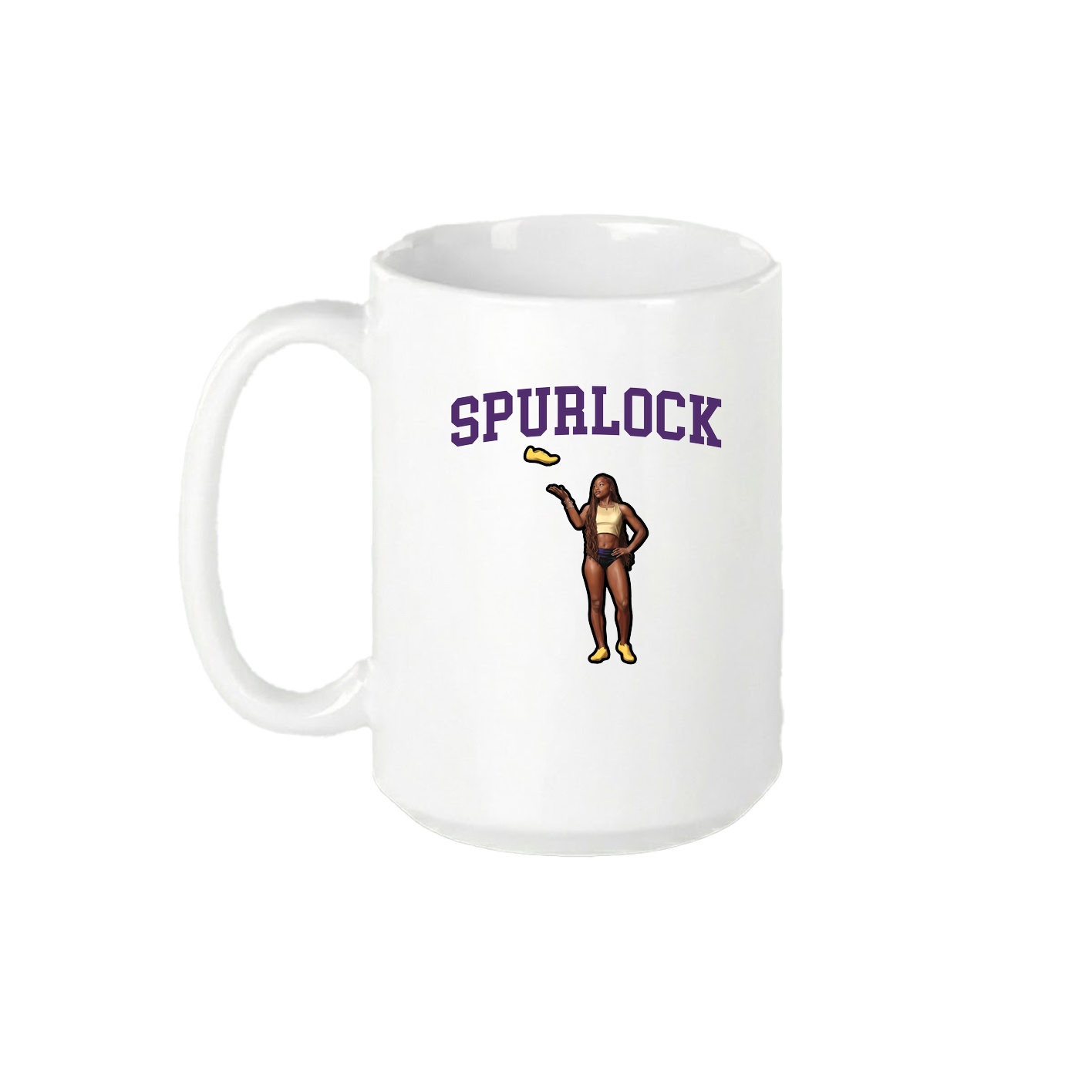15oz Coffee Mug — Shirsey in White