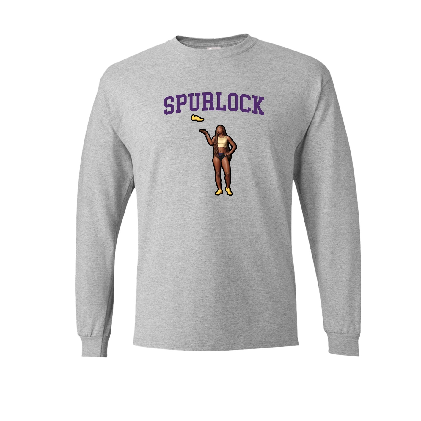 Long Sleeve Tee — Shirsey in Grey