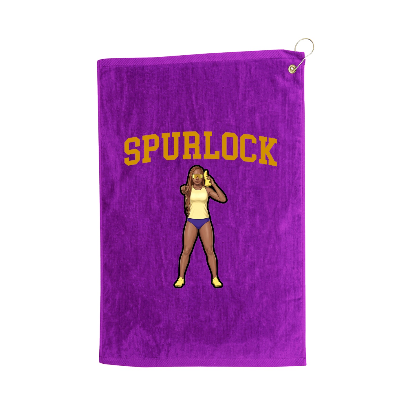 Golf Towel — Shirsey in Purple
