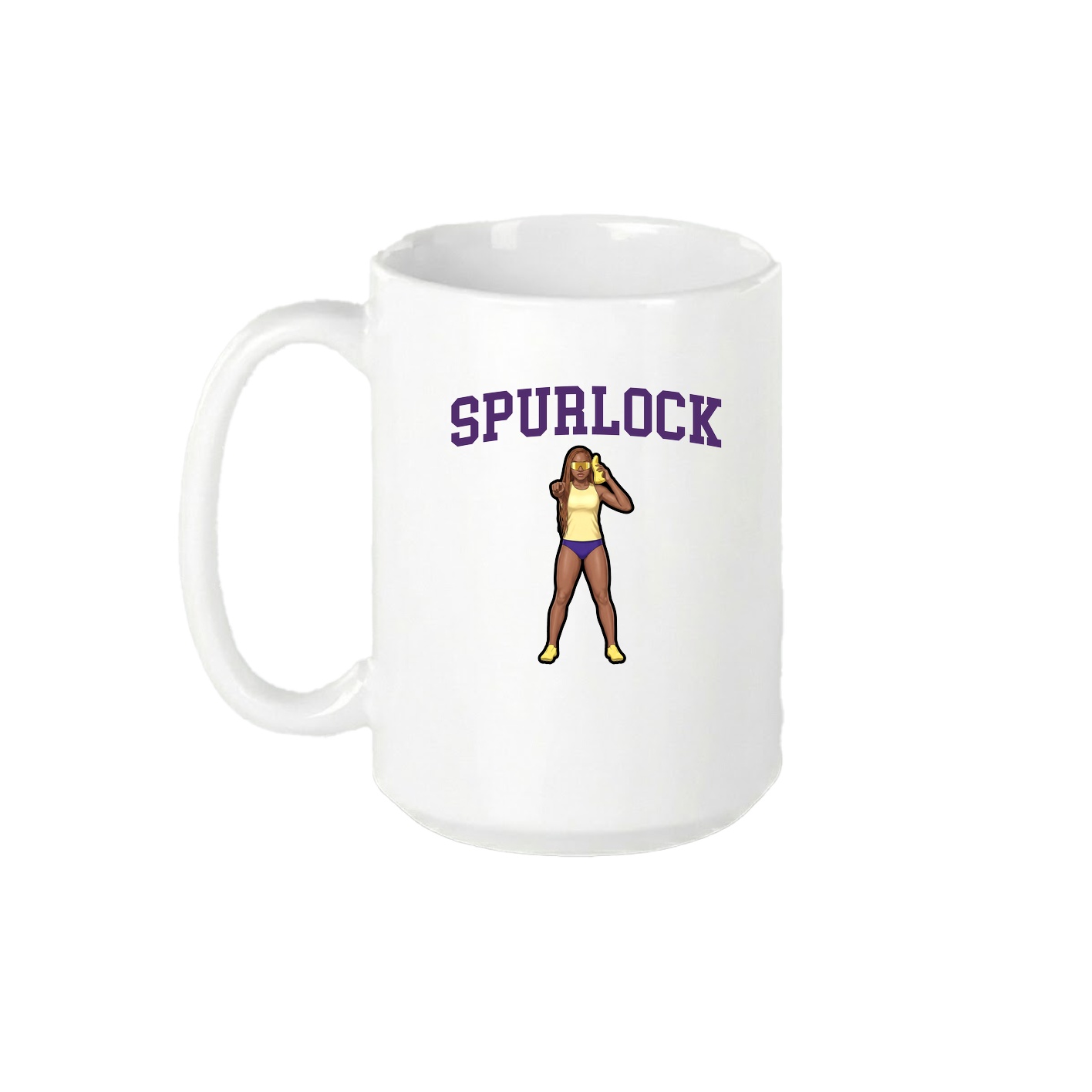 15oz Coffee Mug — Shirsey in White