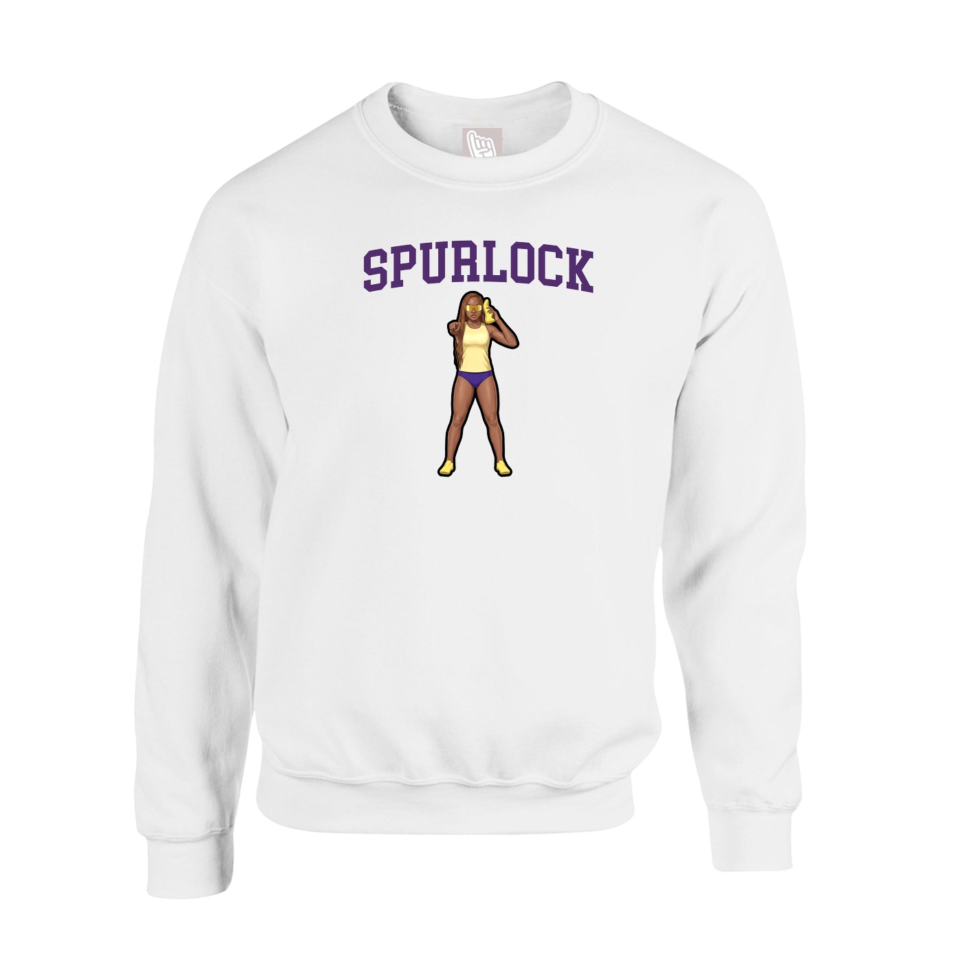 Fleece Crew — Shirsey in White