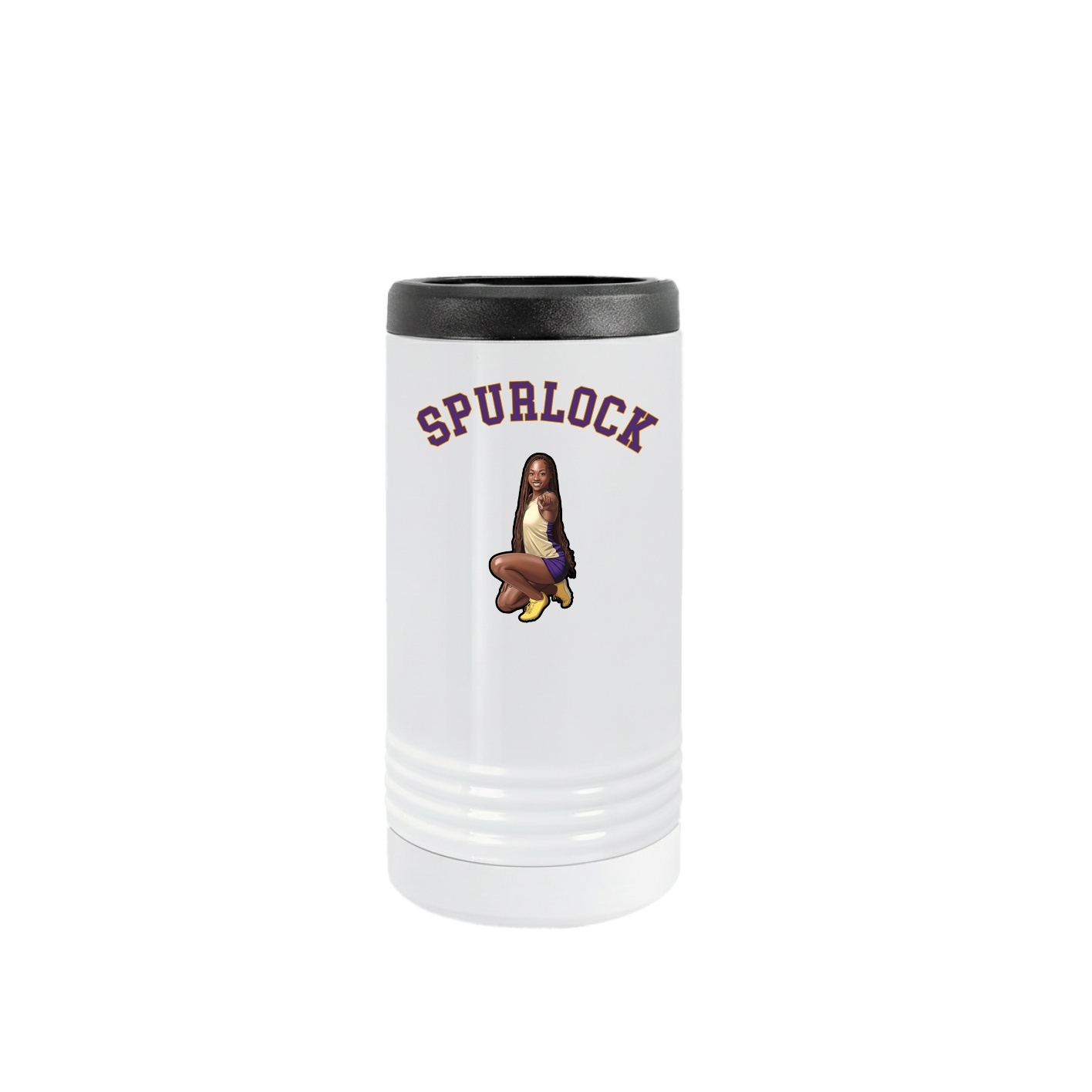 Slim Beverage Holder — Shirsey Arch in White