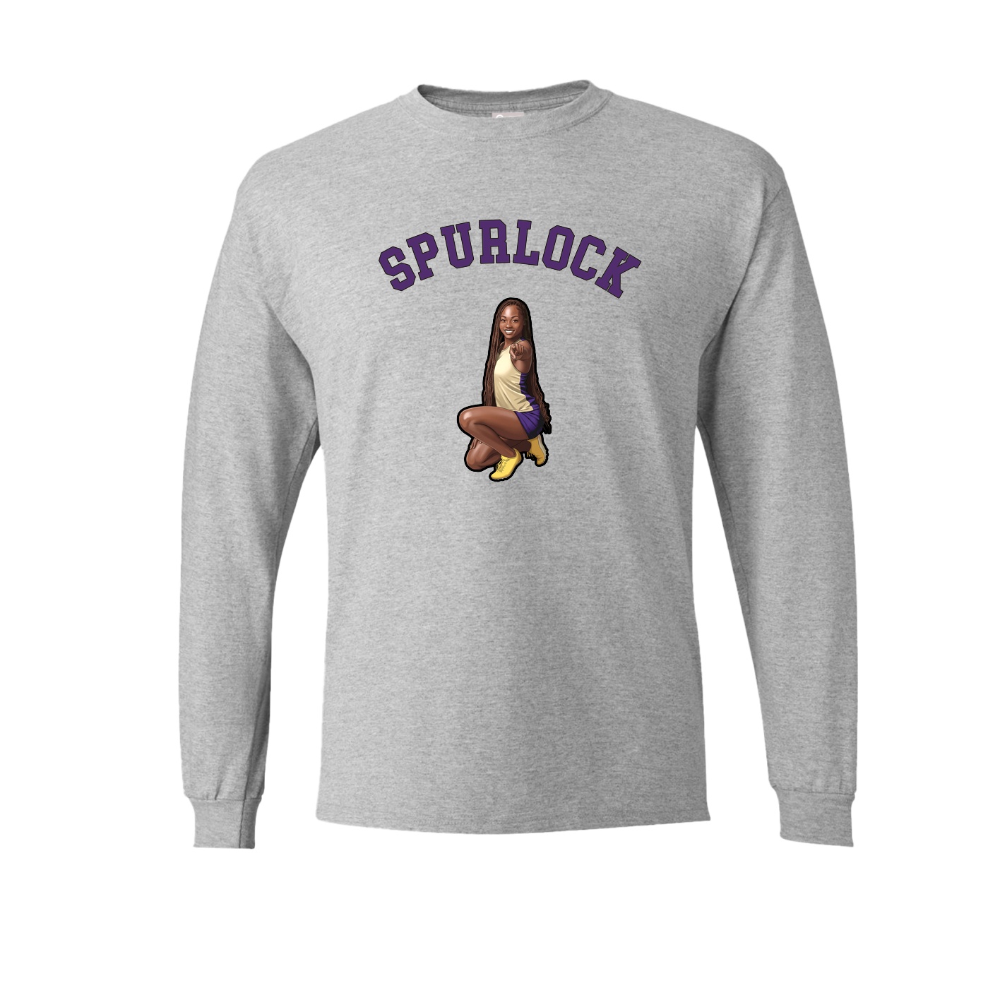 Long Sleeve Tee — Shirsey Arch in Grey