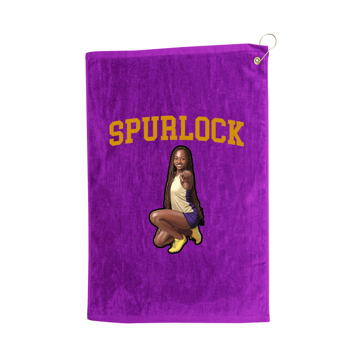 Golf Towel — Shirsey in Purple