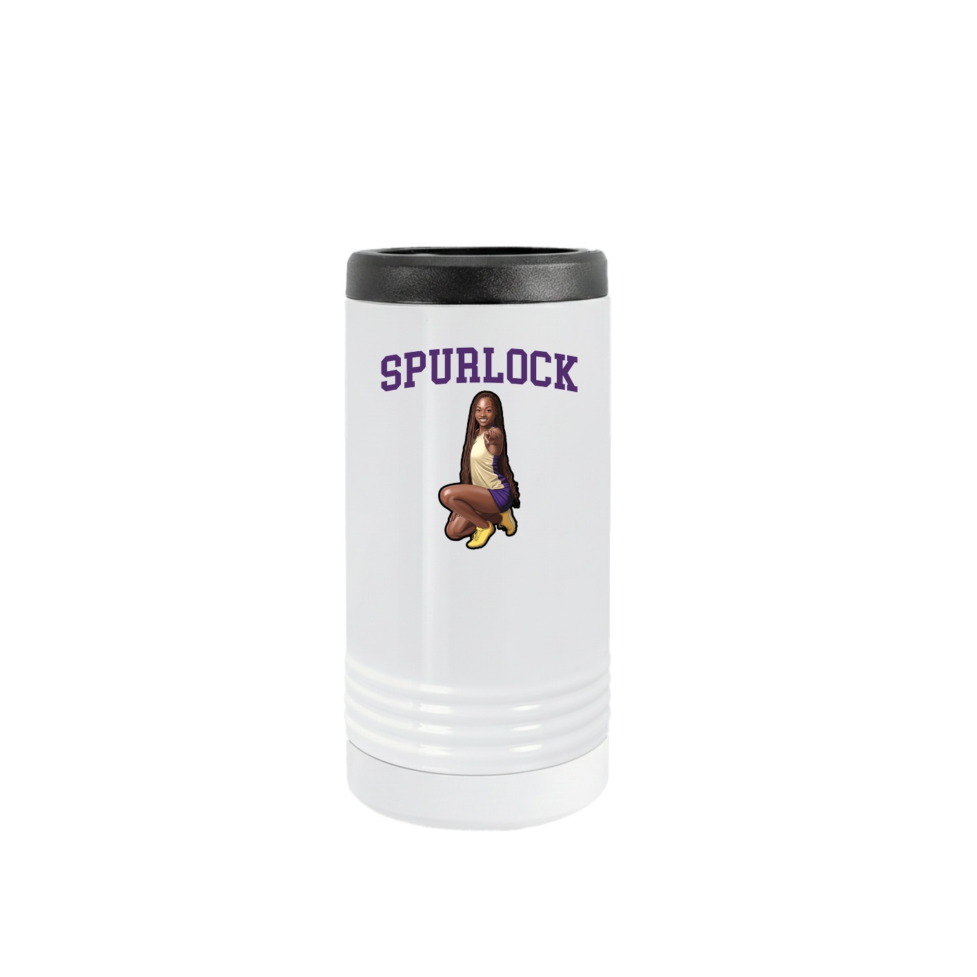 Slim Beverage Holder — Shirsey in White