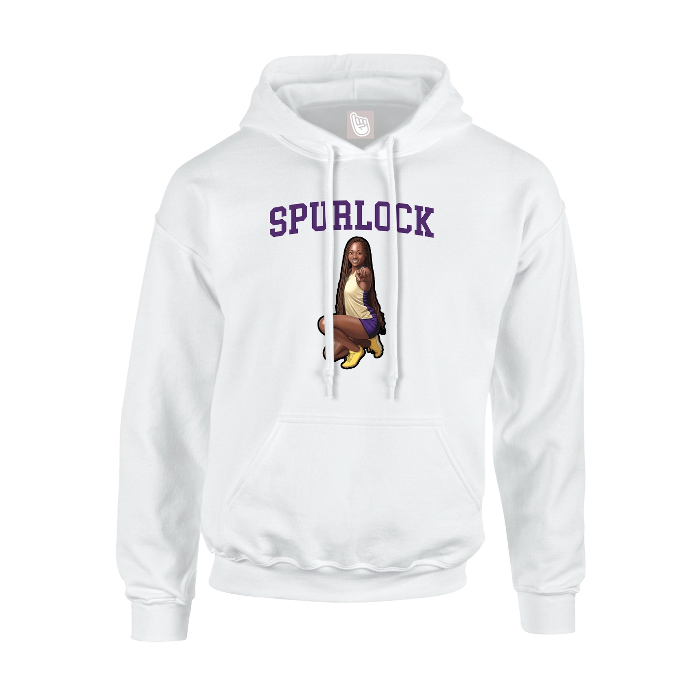 Youth Hoodie — Shirsey in White
