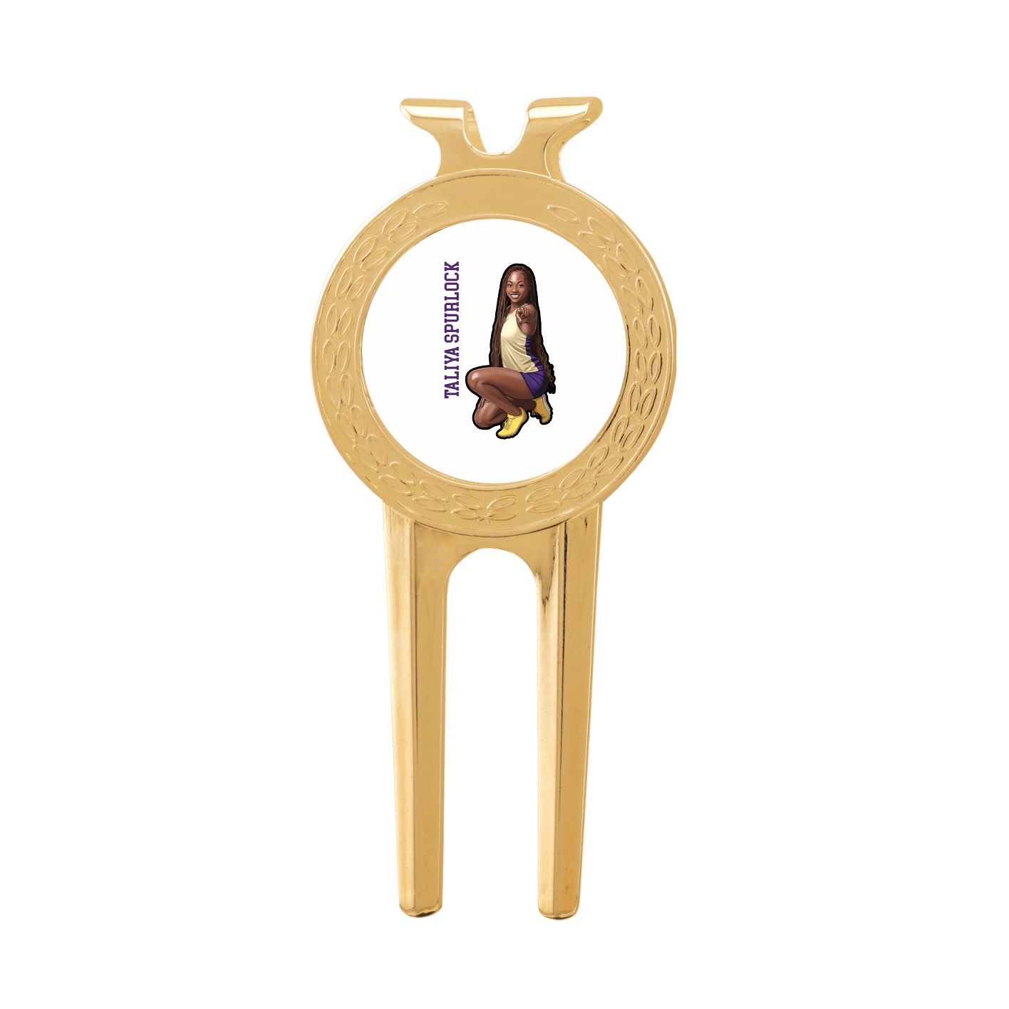 Divot Tool with Ball Marker — Name Vertical in Classic