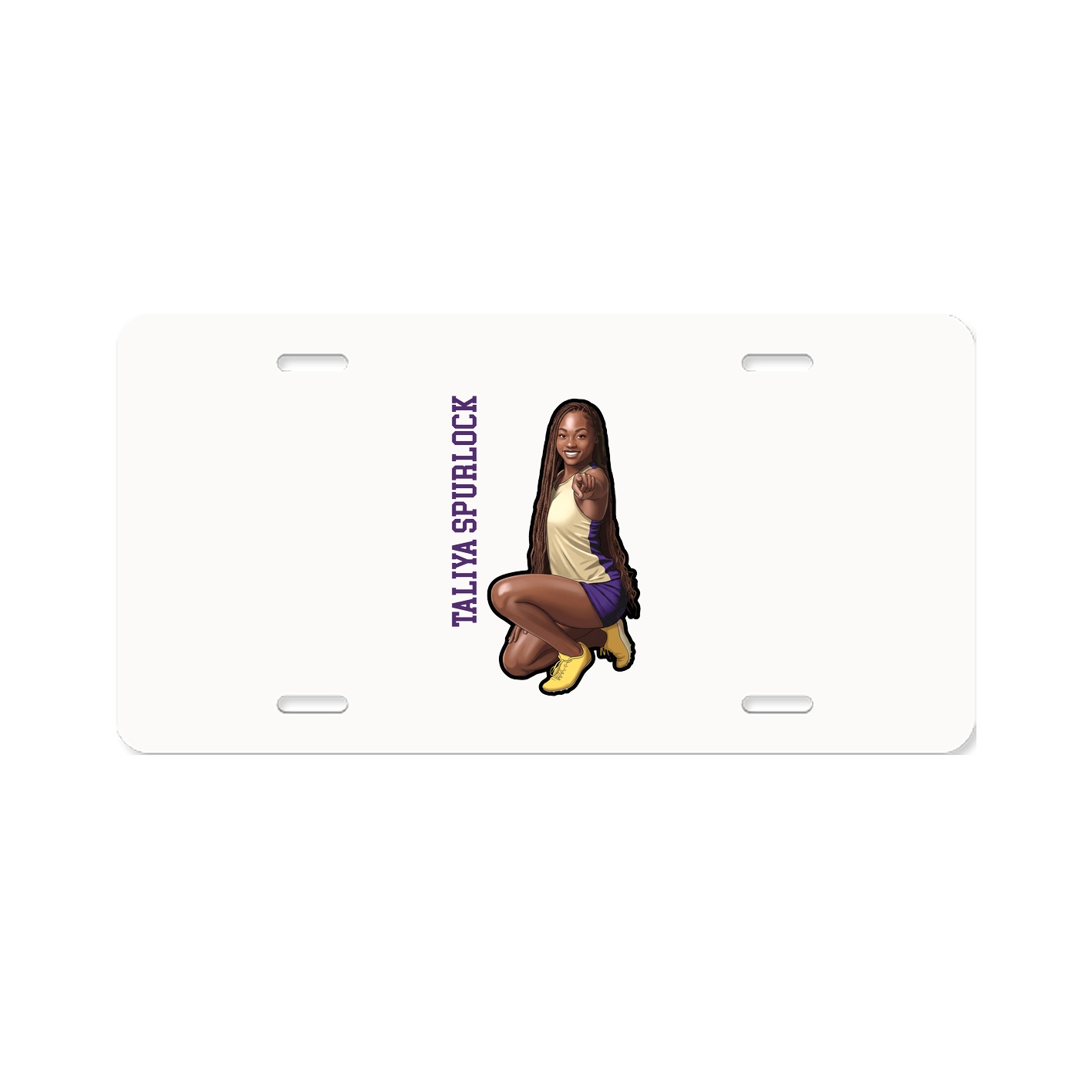Aluminum License Plate
