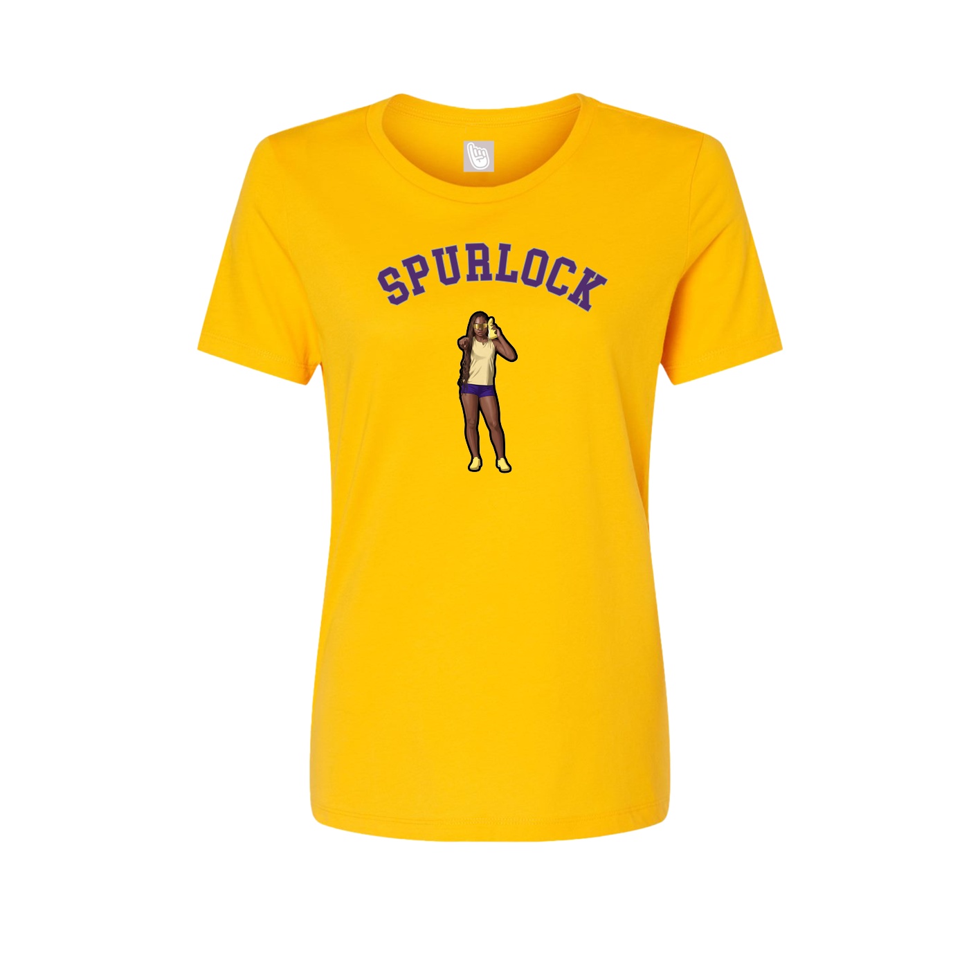 Womens Tee — Shirsey Arch in Gold