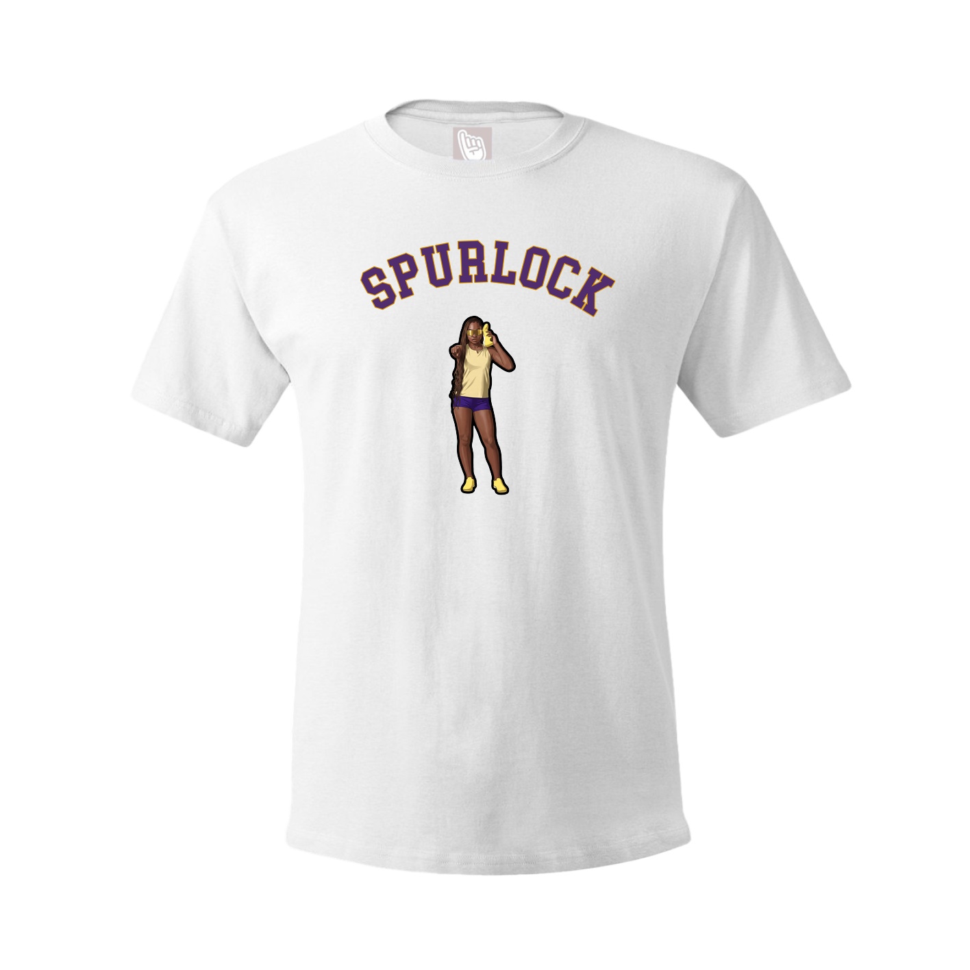 Youth Tee — Shirsey Arch in White