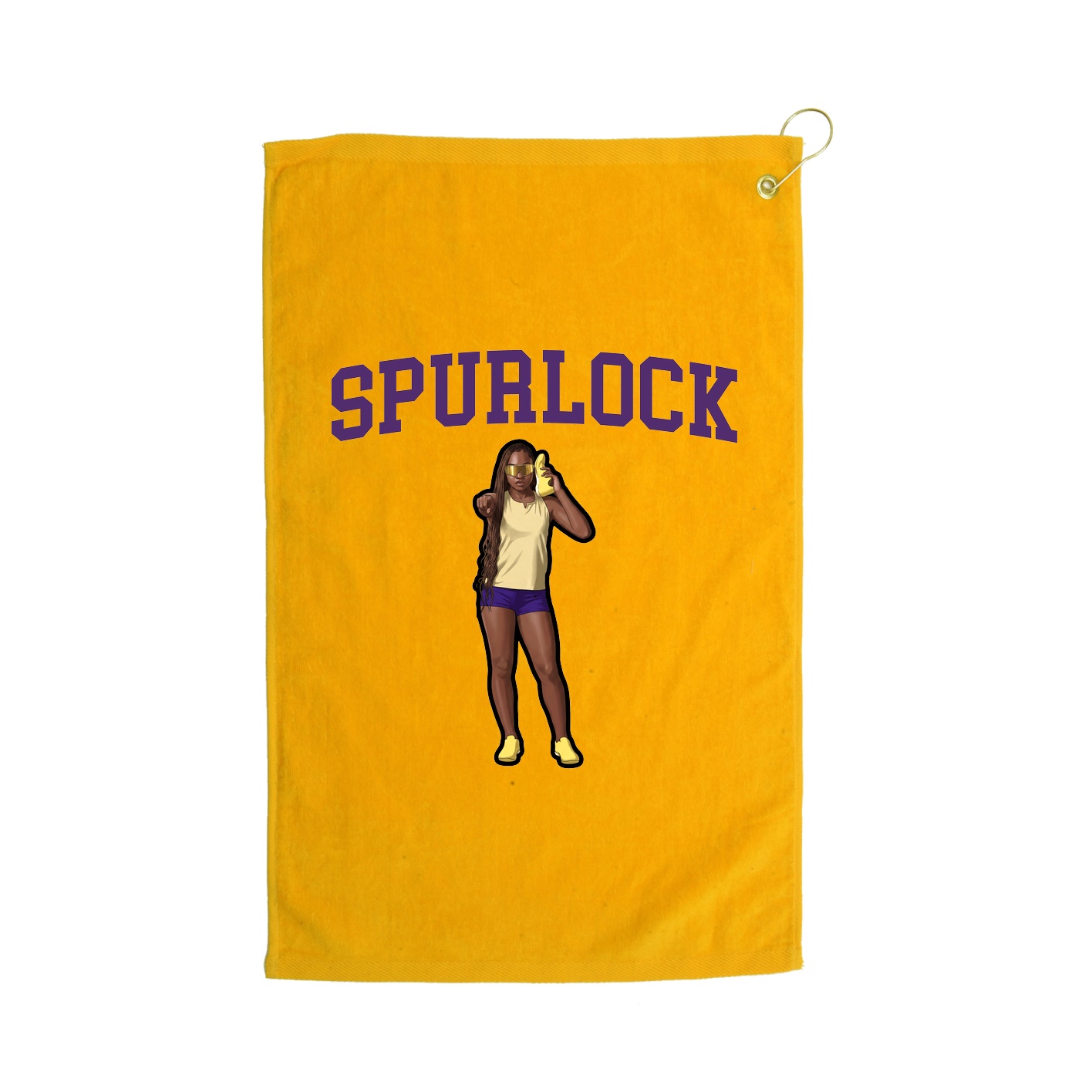 Golf Towel — Shirsey in Gold