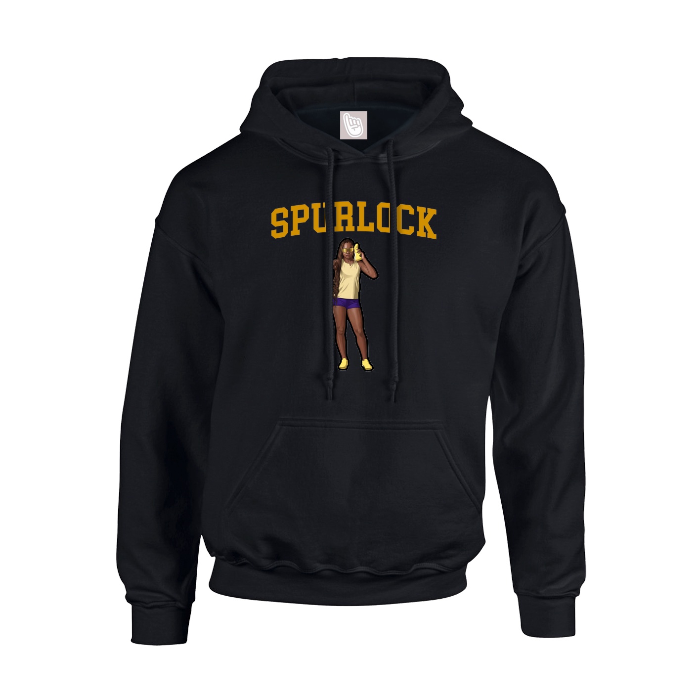 Hoodie — Shirsey in Black