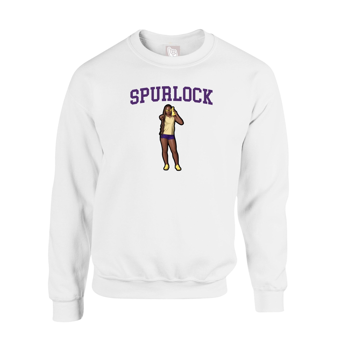 Fleece Crew — Shirsey in White