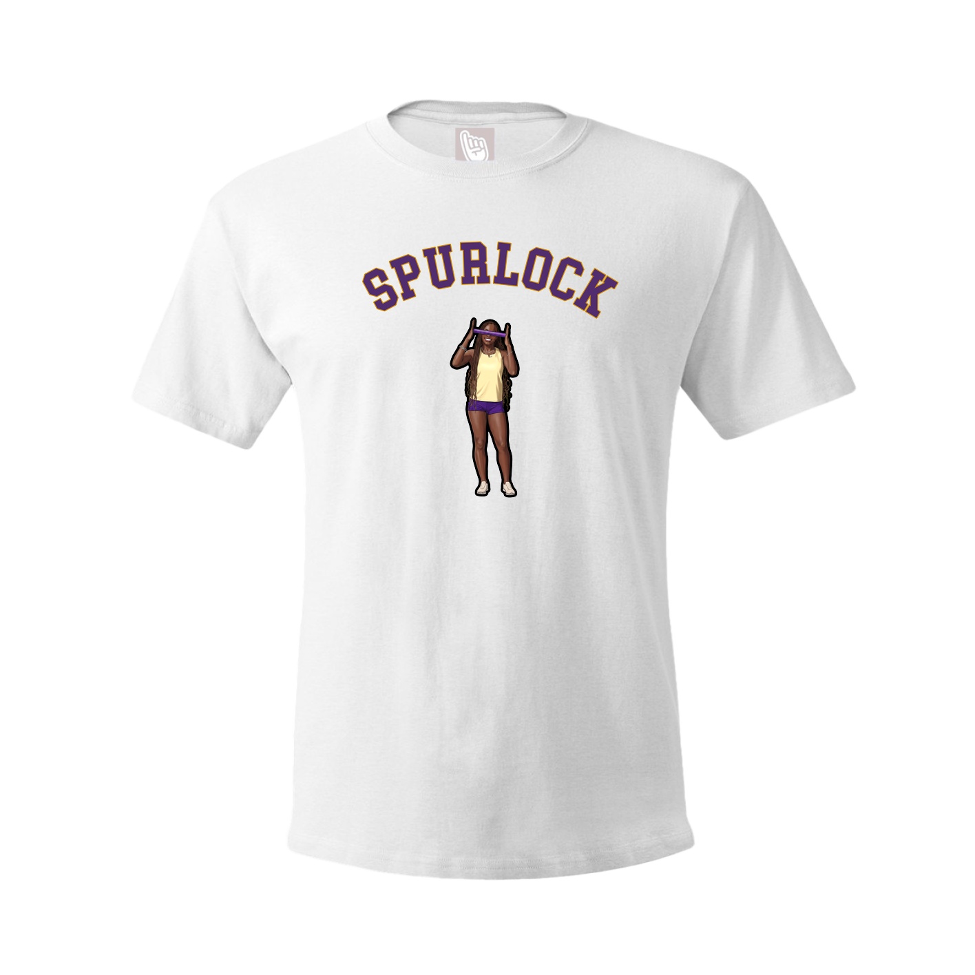 Youth Tee — Shirsey Arch in White