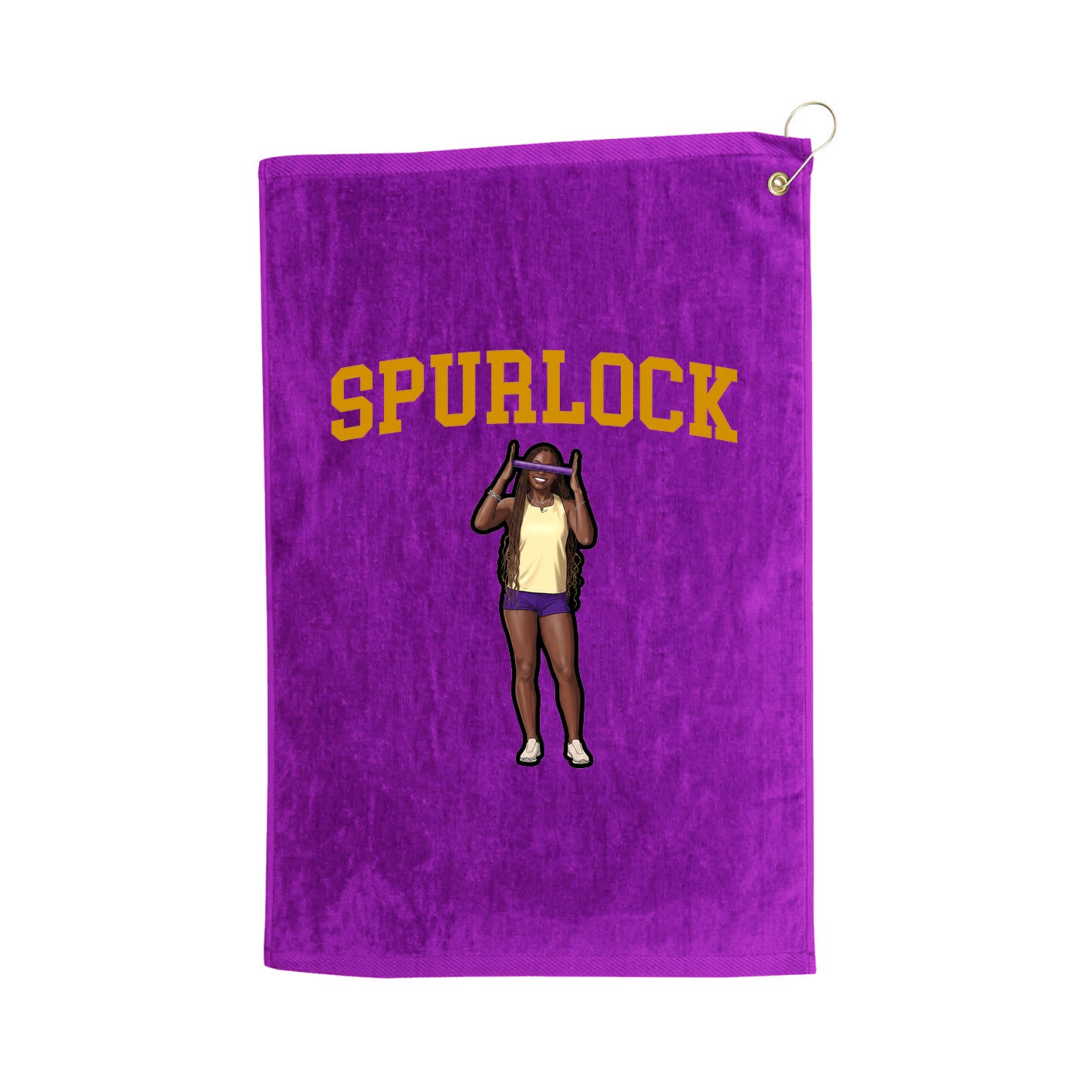 Golf Towel — Shirsey in Purple