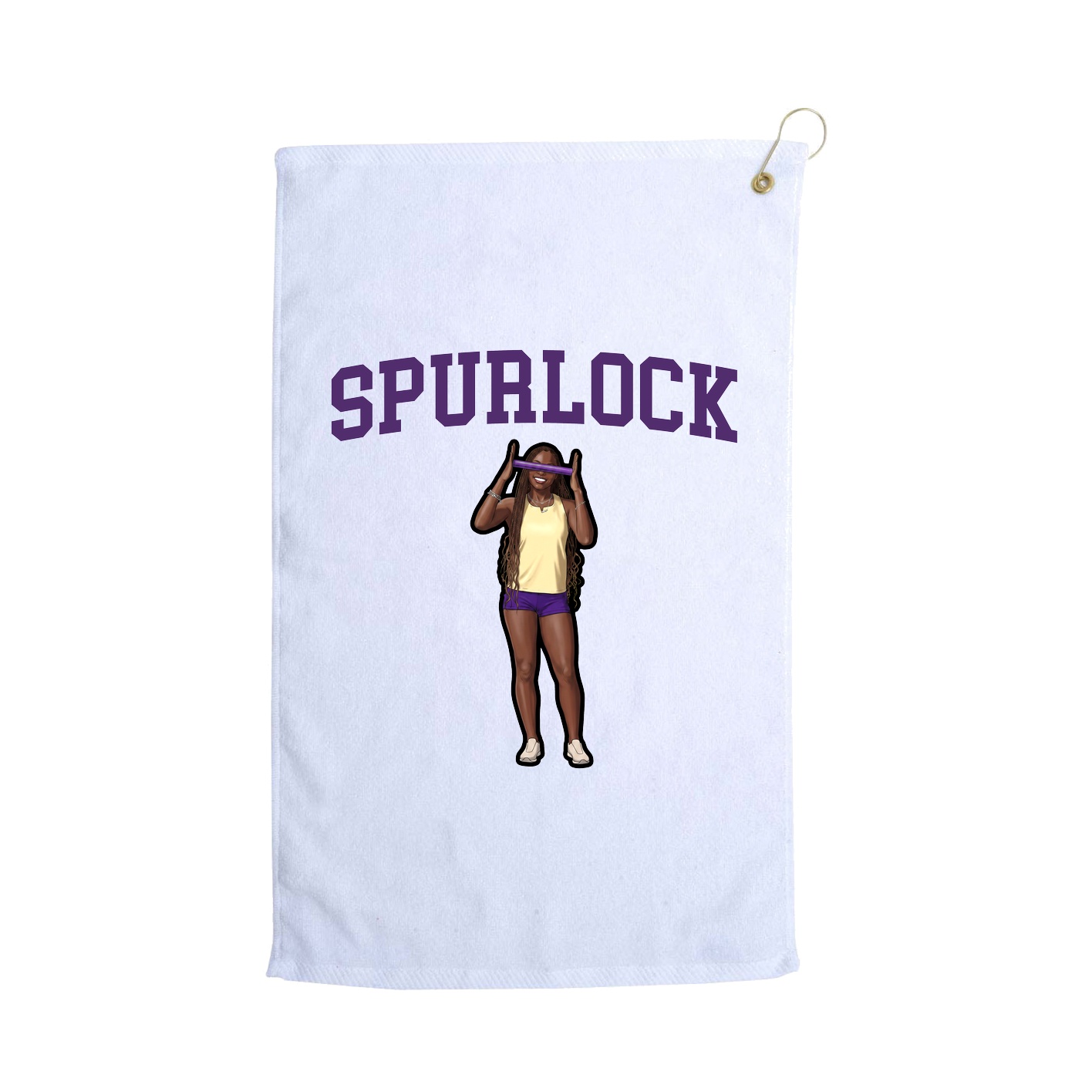 Golf Towel — Shirsey in White