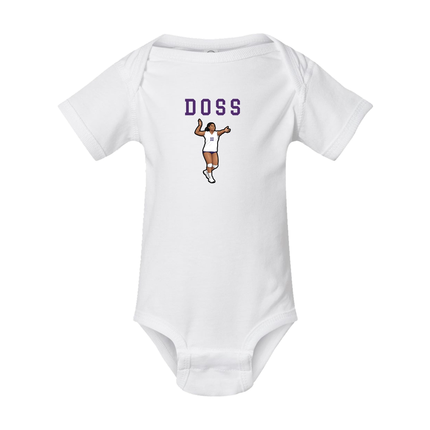 Baby Onesie — Shirsey in White