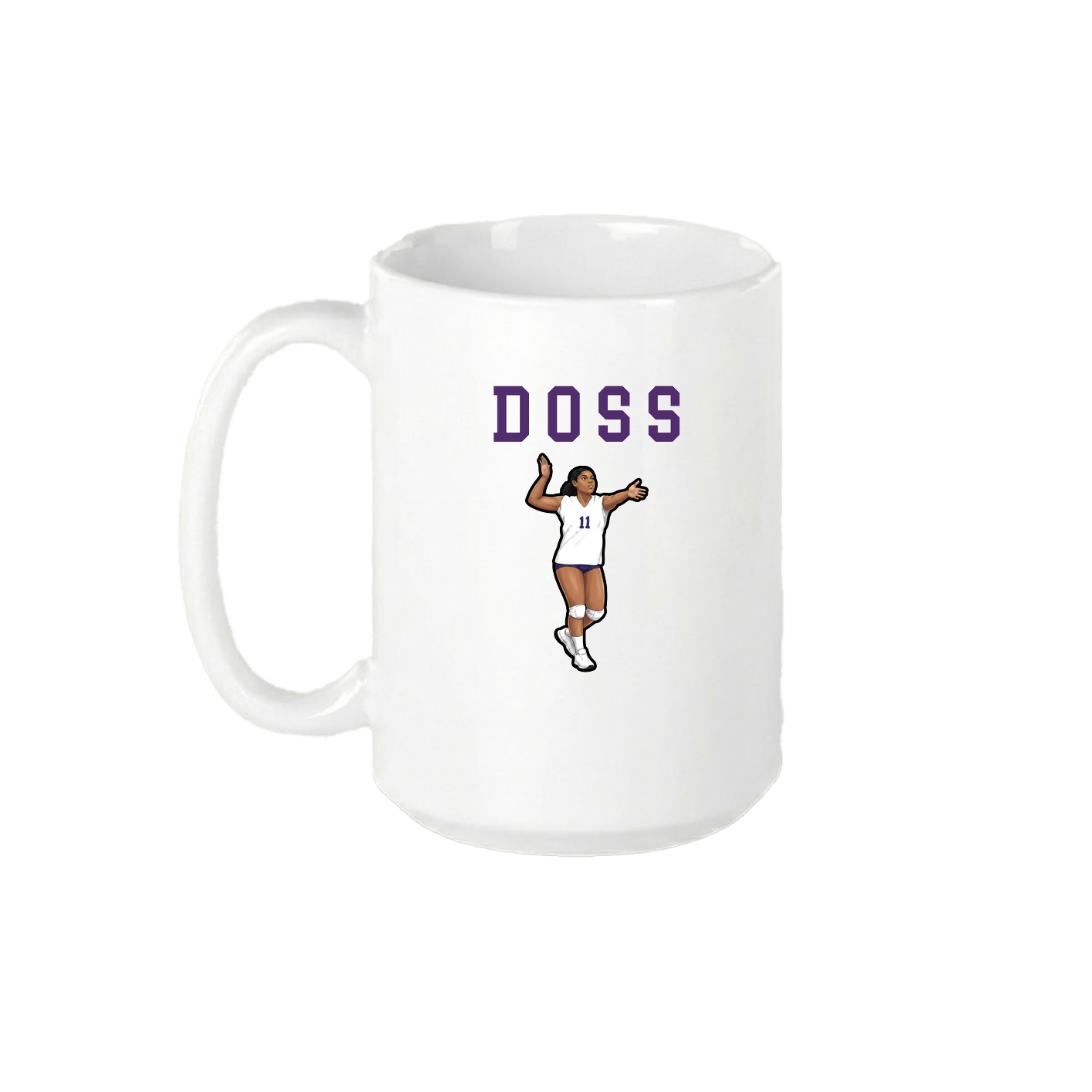 15oz Coffee Mug — Shirsey in White