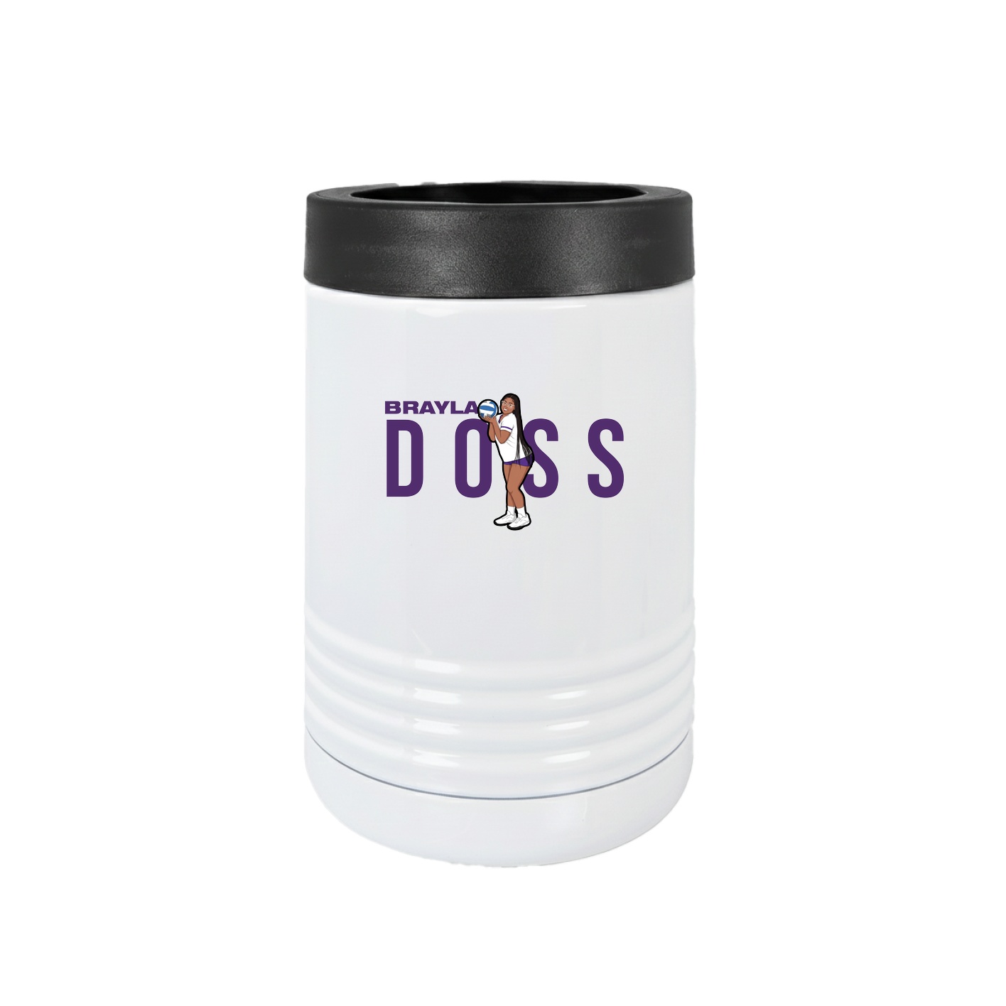 Beverage Holder — Player Name in White