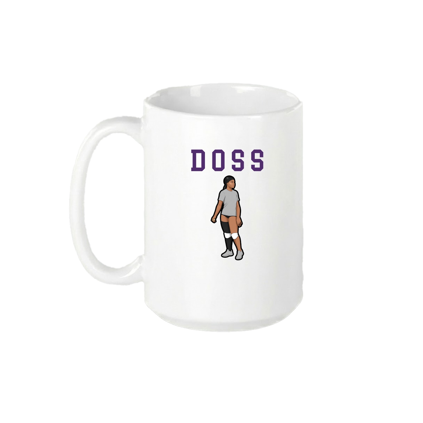 15oz Coffee Mug — Shirsey in White