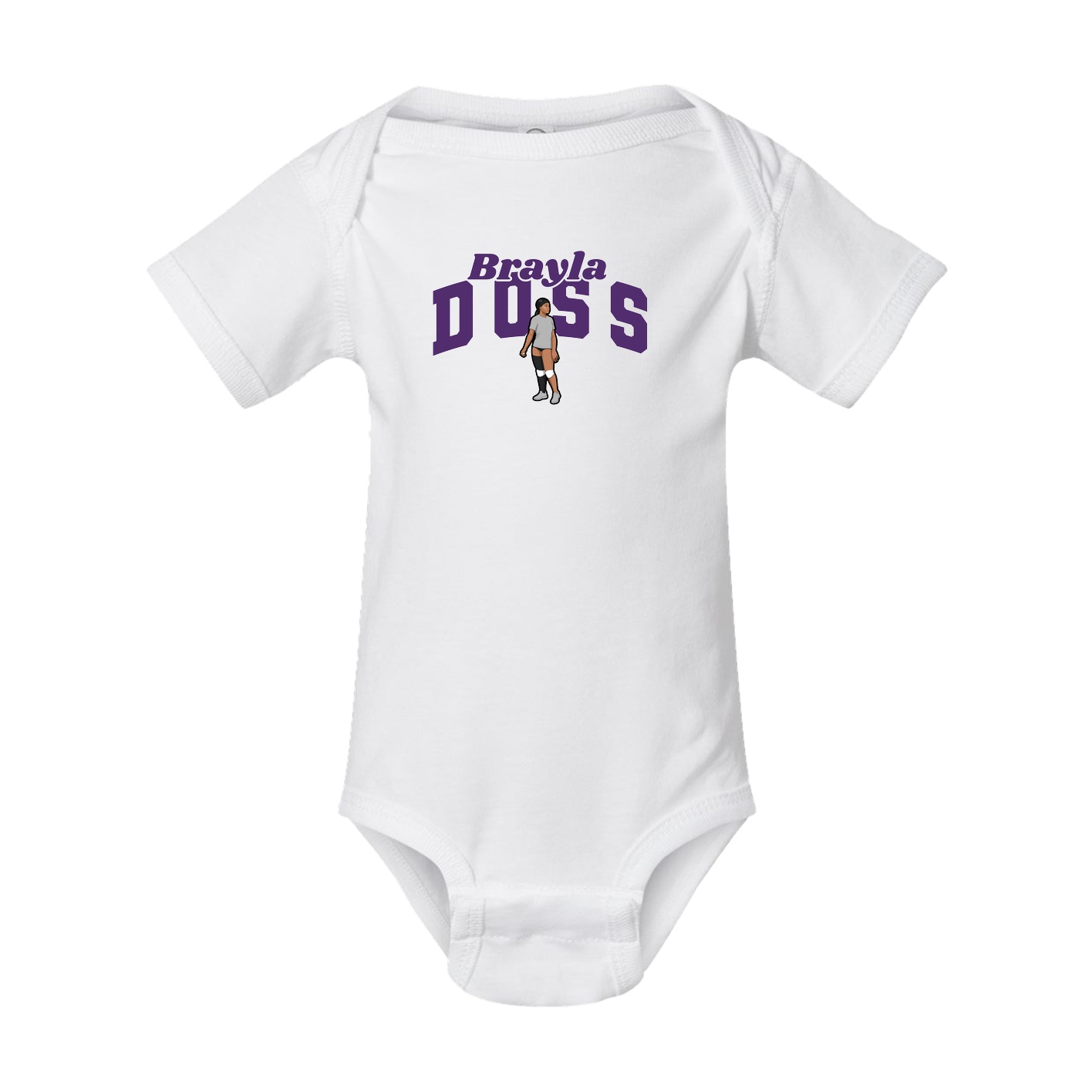 Baby Onesie — Signature Arch in White