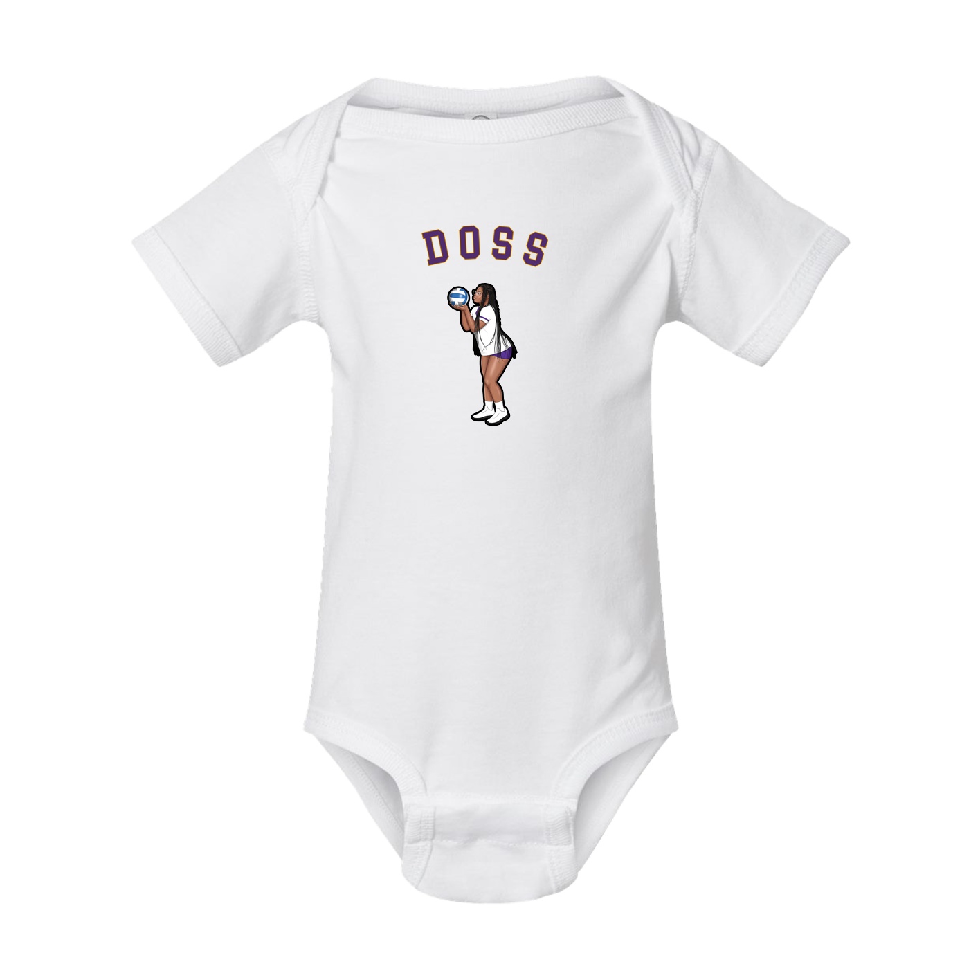 Baby Onesie — Shirsey Arch in White