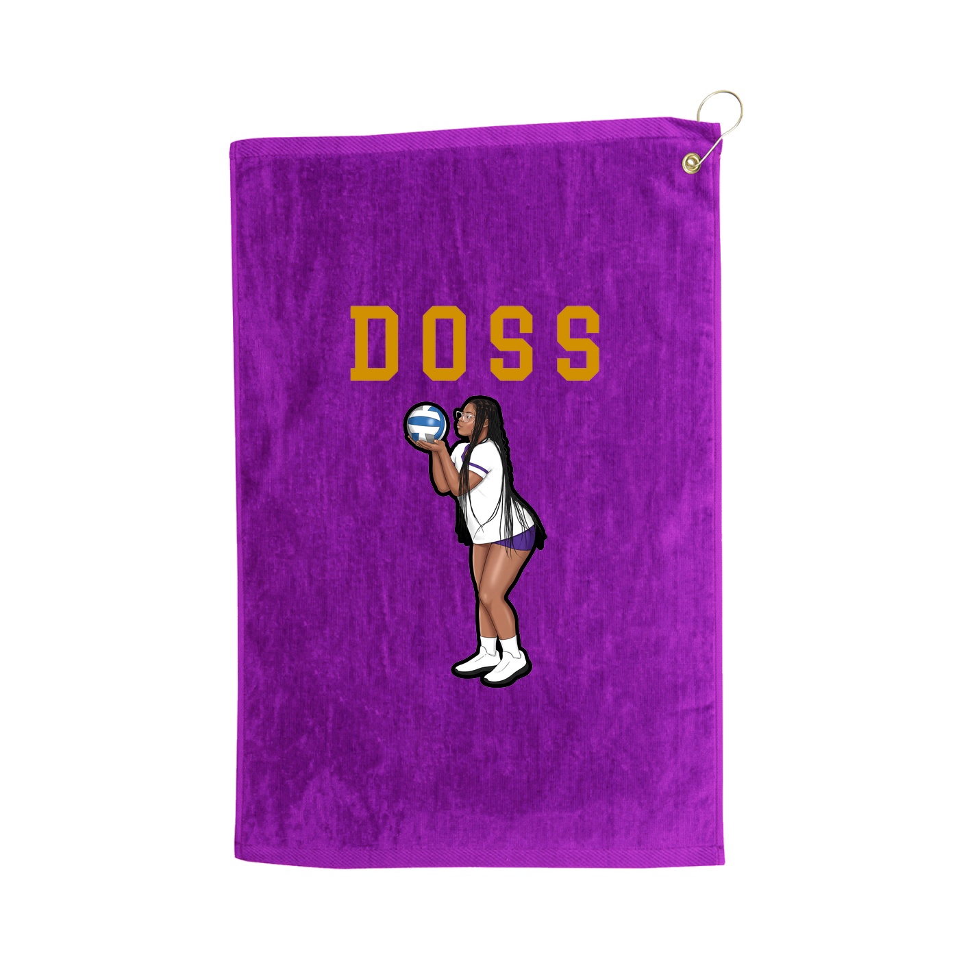 Golf Towel — Shirsey in Purple