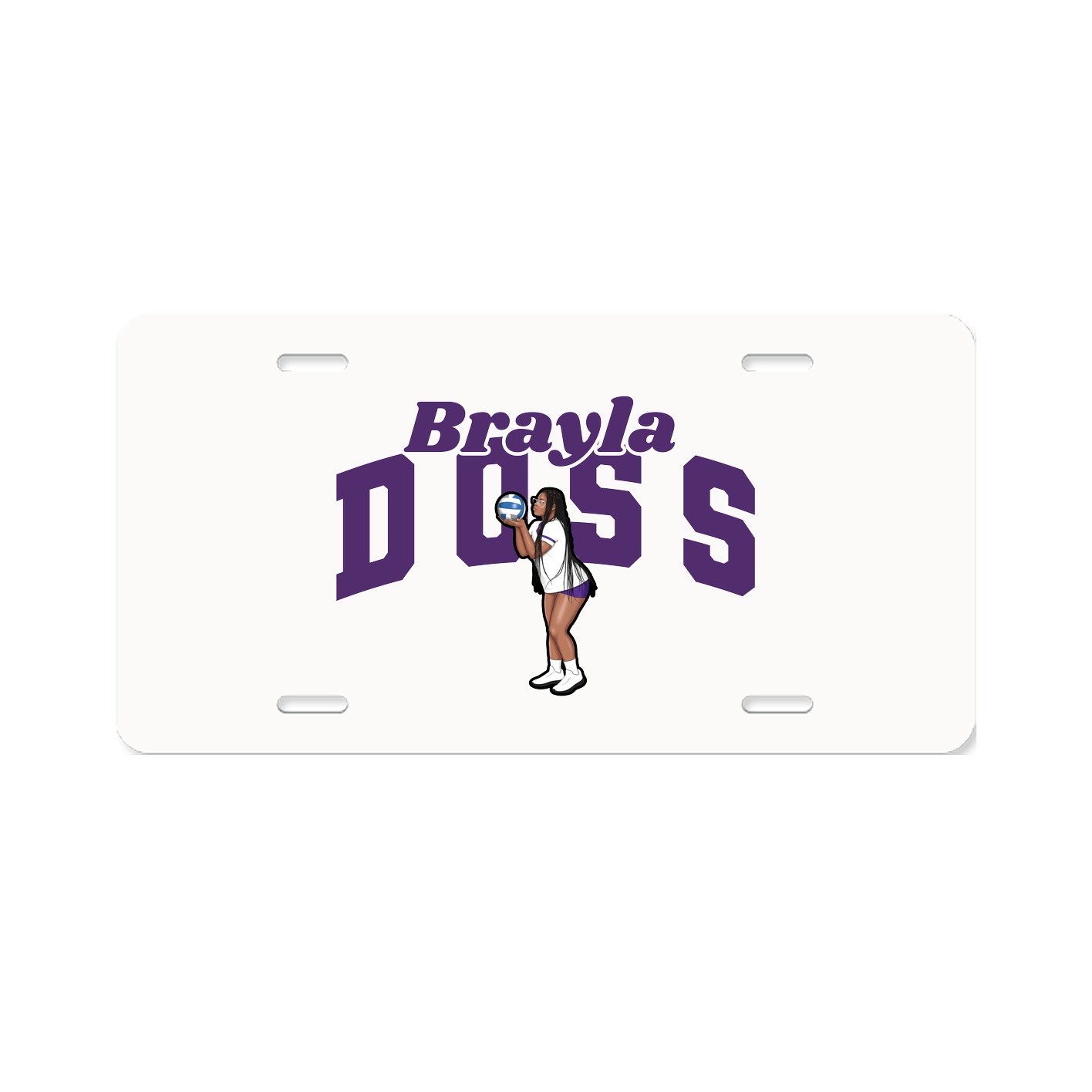 License Plate — Signature Arch in Classic