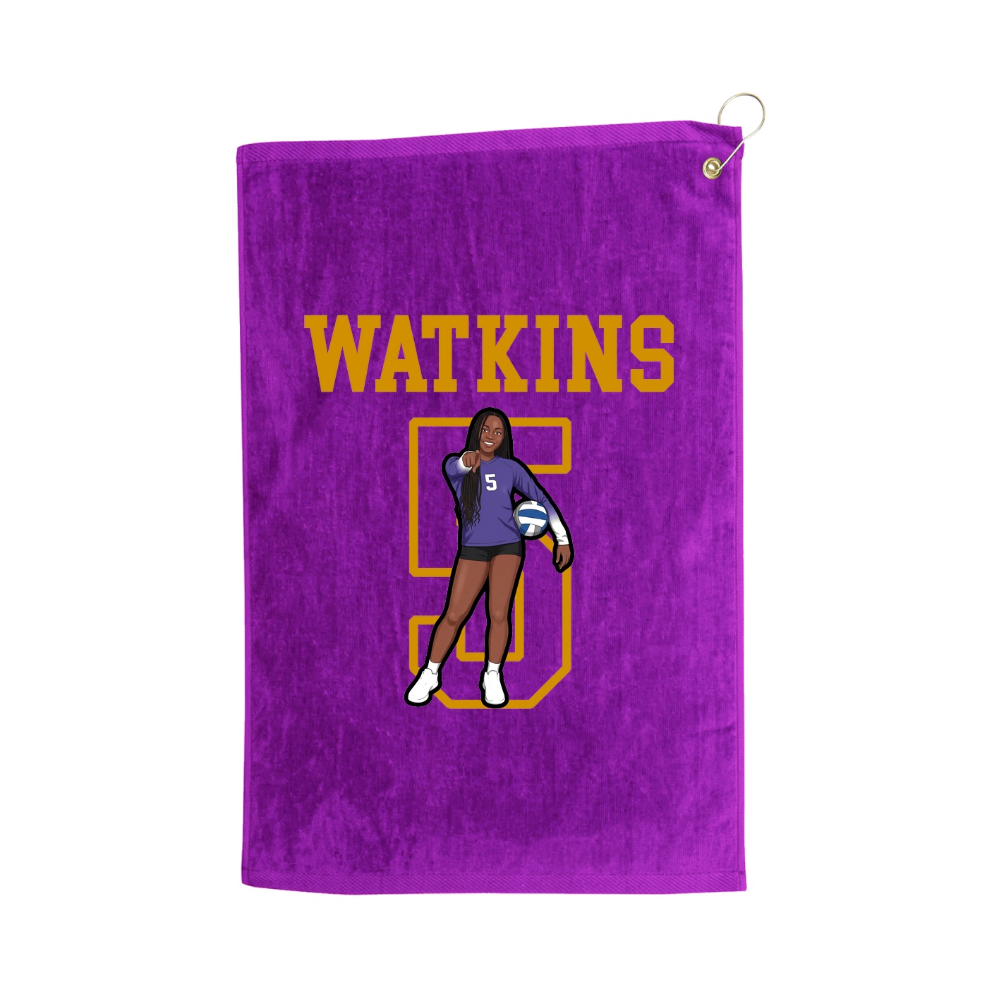 Golf Towel — Shirsey in Purple