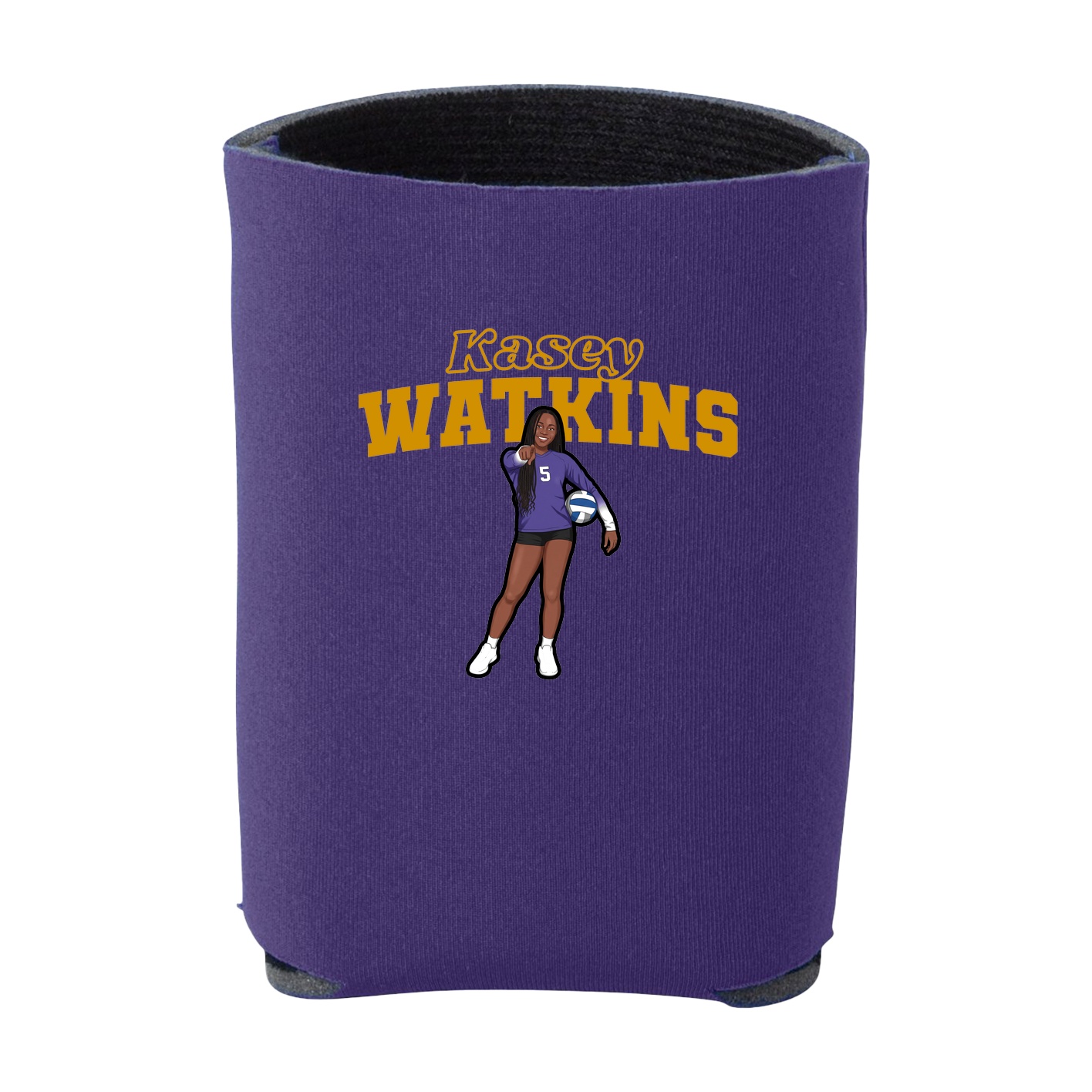 Can Holder — Name Arch in Purple
