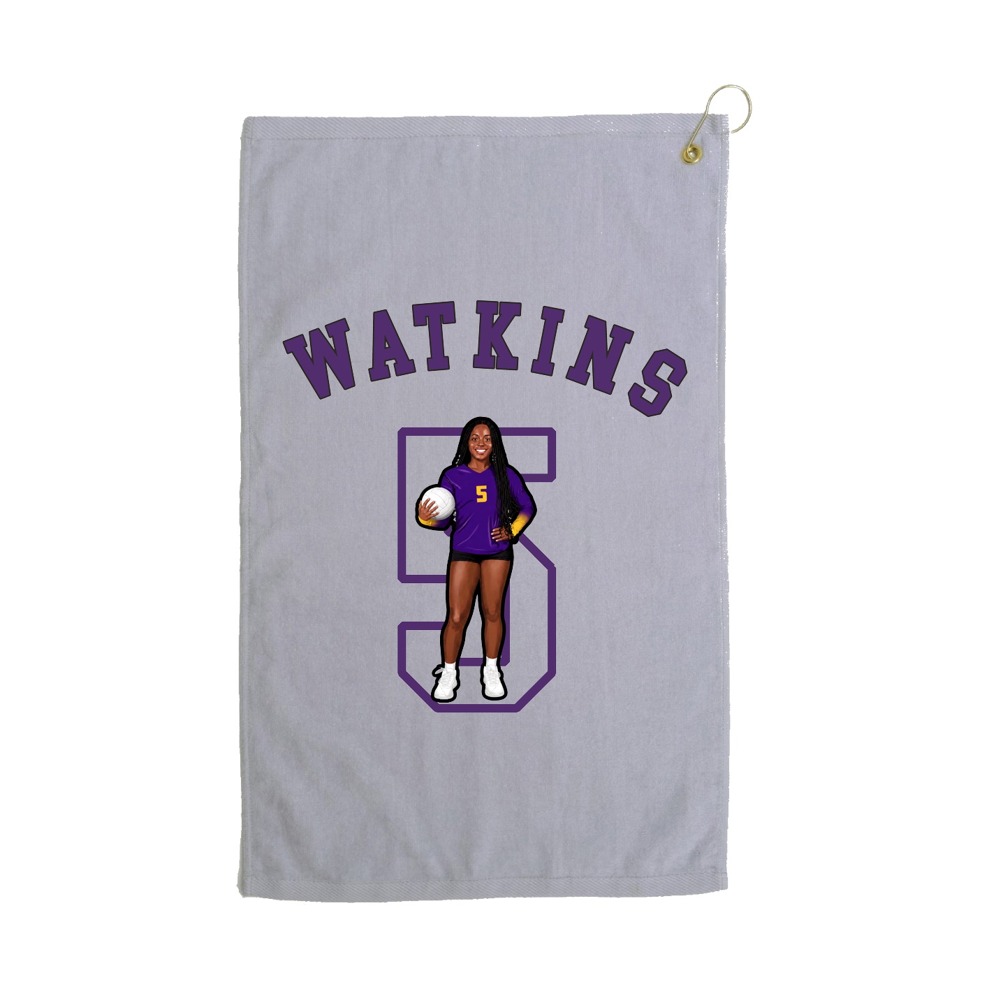 Golf Towel — Shirsey Arch in Grey
