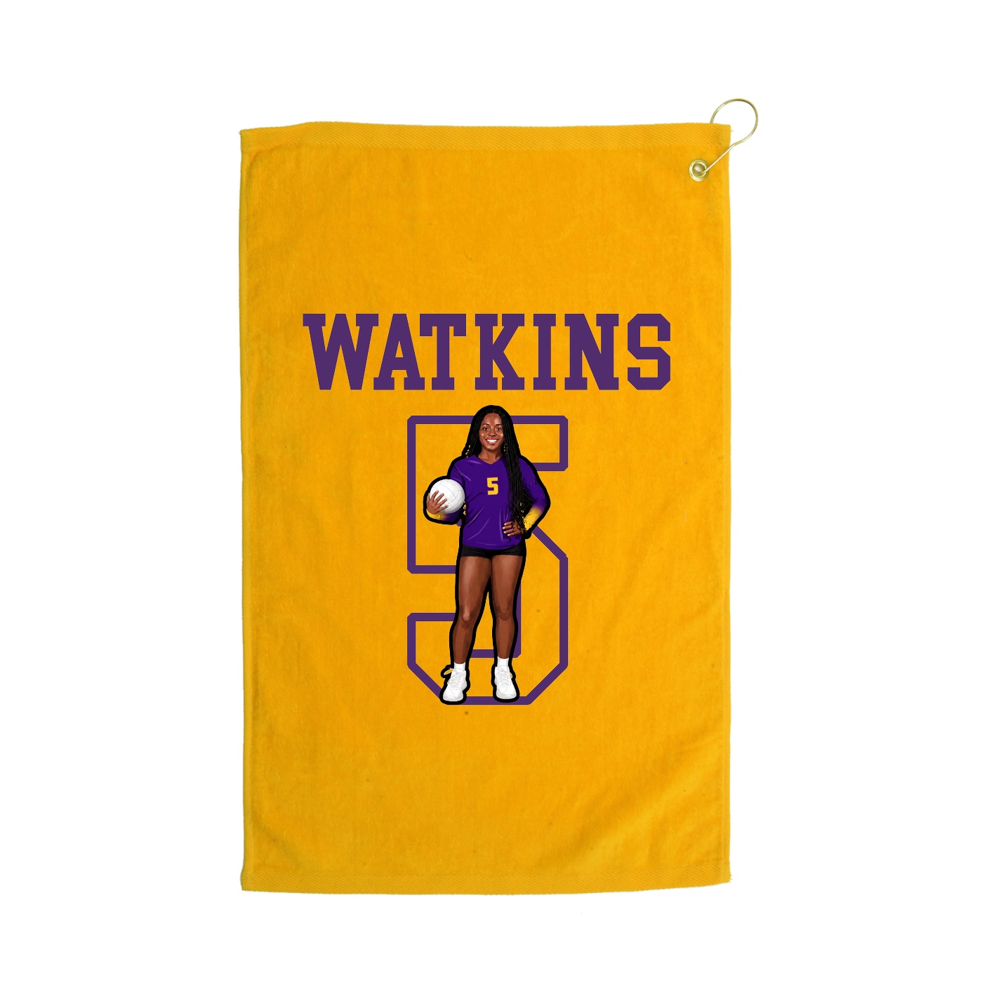 Golf Towel — Shirsey in Gold