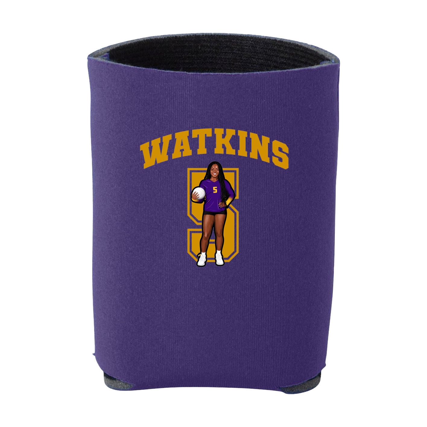Can Holder — Number in Purple