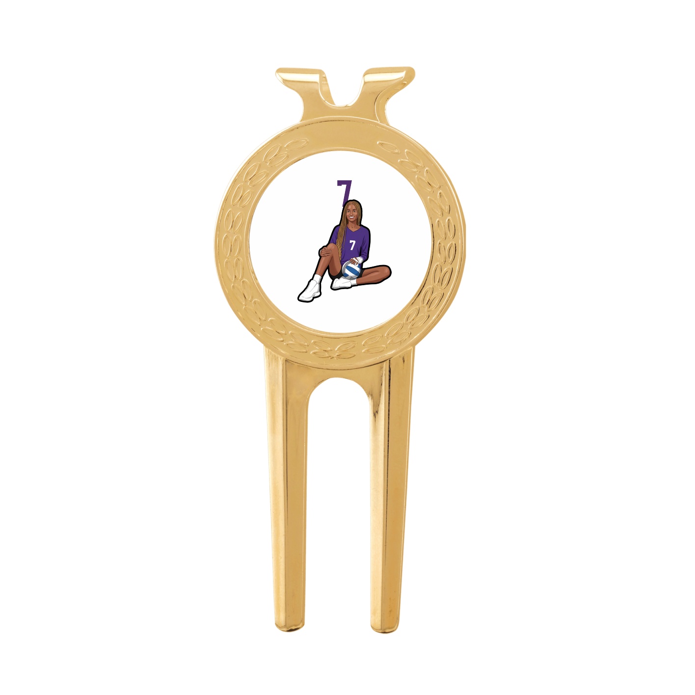 Divot Tool with Ball Marker — Number Top in Classic