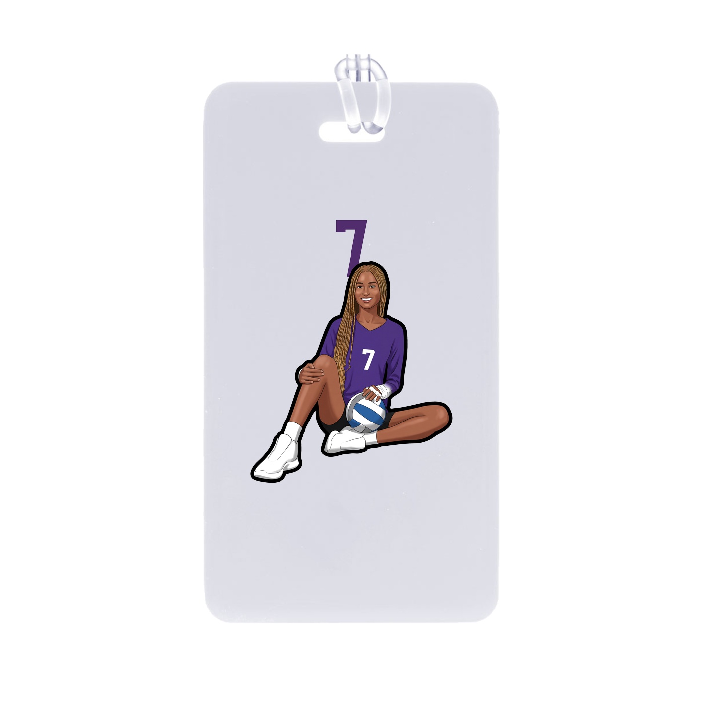 Bag Tag — Number Top in Classic