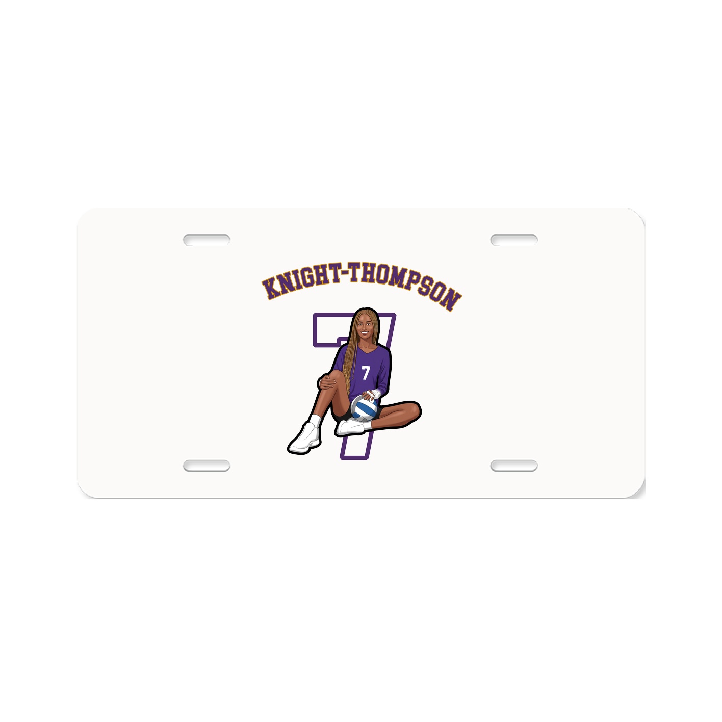 License Plate — Shirsey Arch in Classic