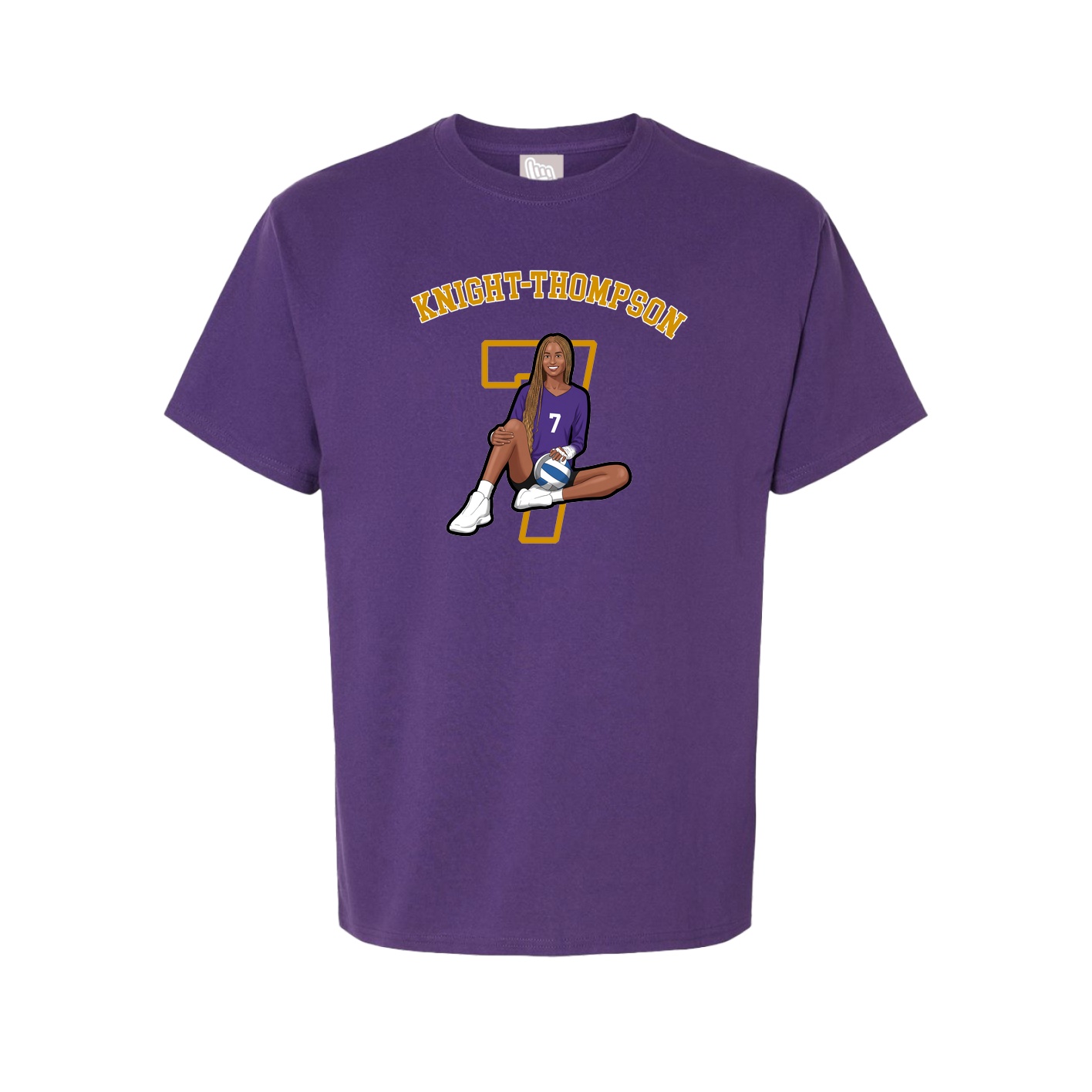 Youth Tee — Shirsey Arch in Purple