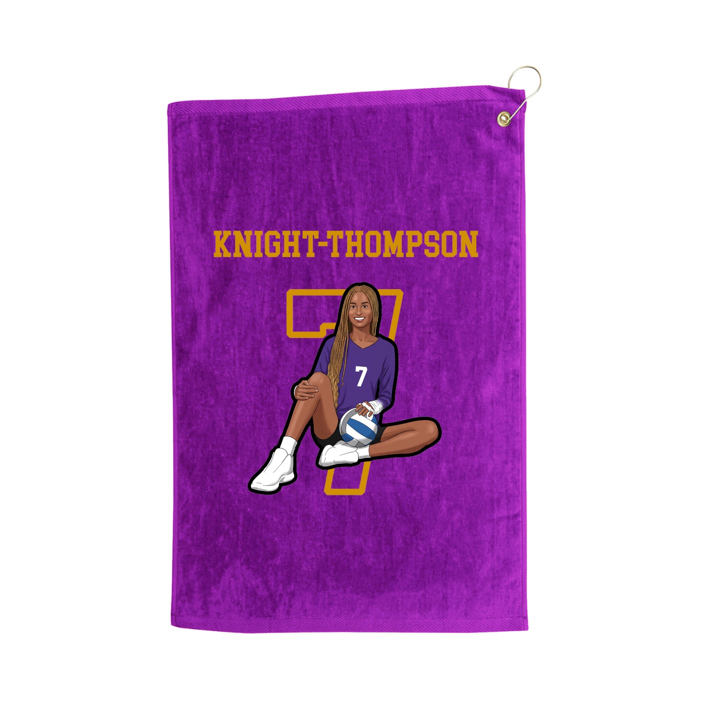 Golf Towel — Shirsey in Purple