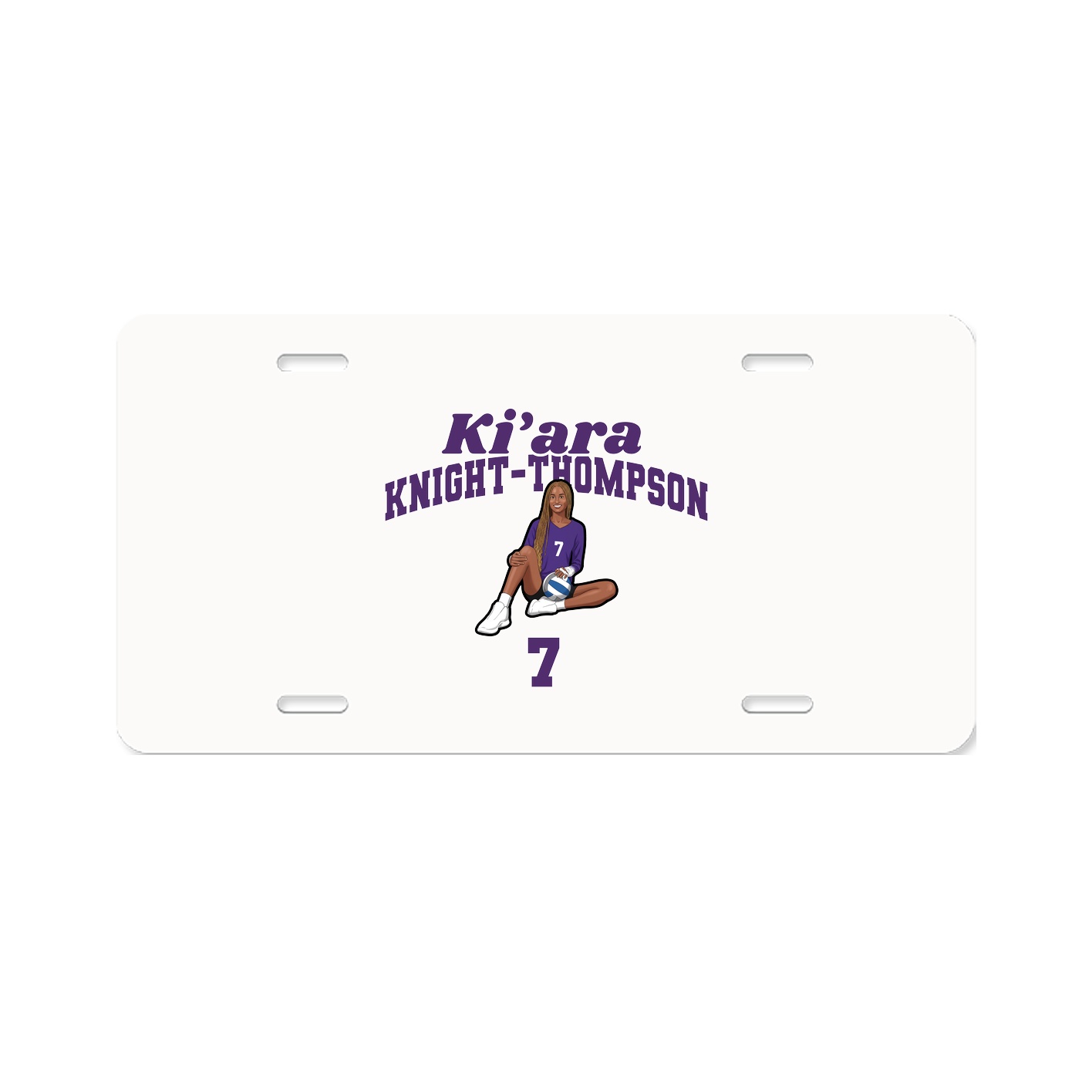 License Plate — Signature Arch in Classic