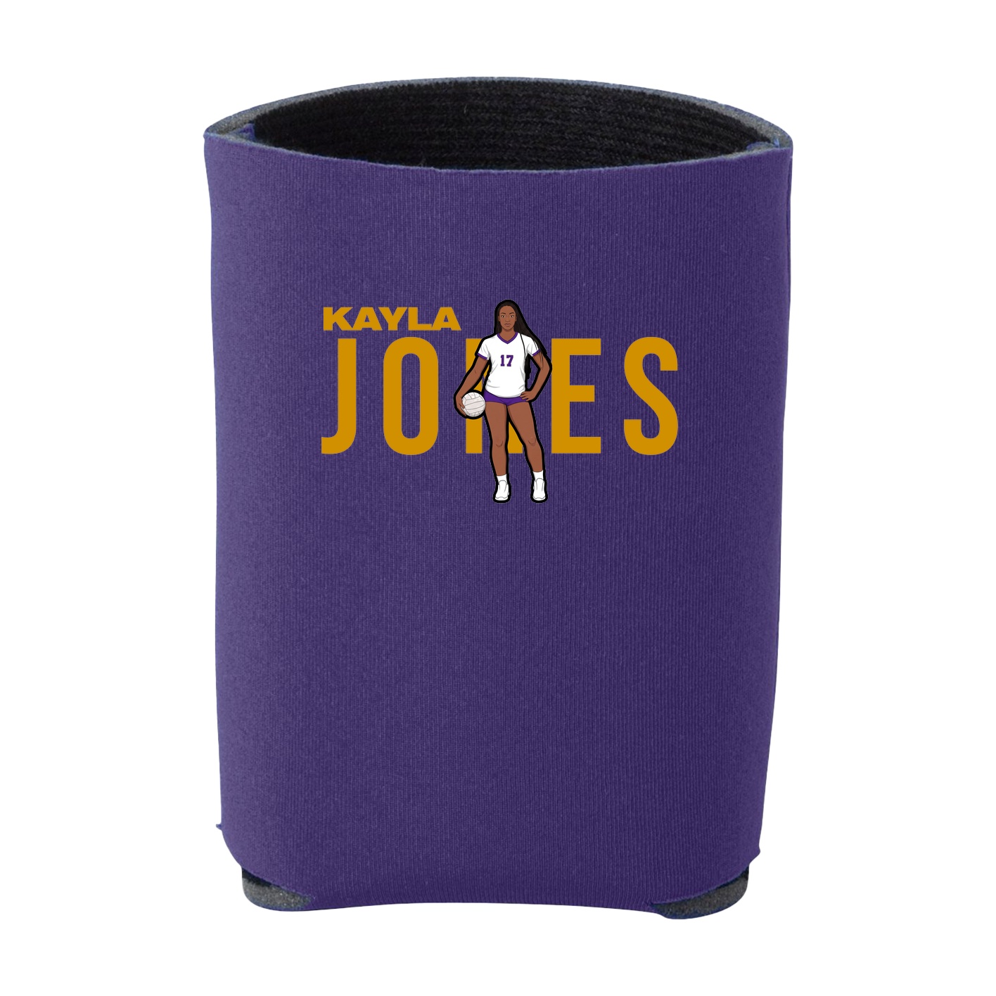 Can Holder — Player Name in Purple