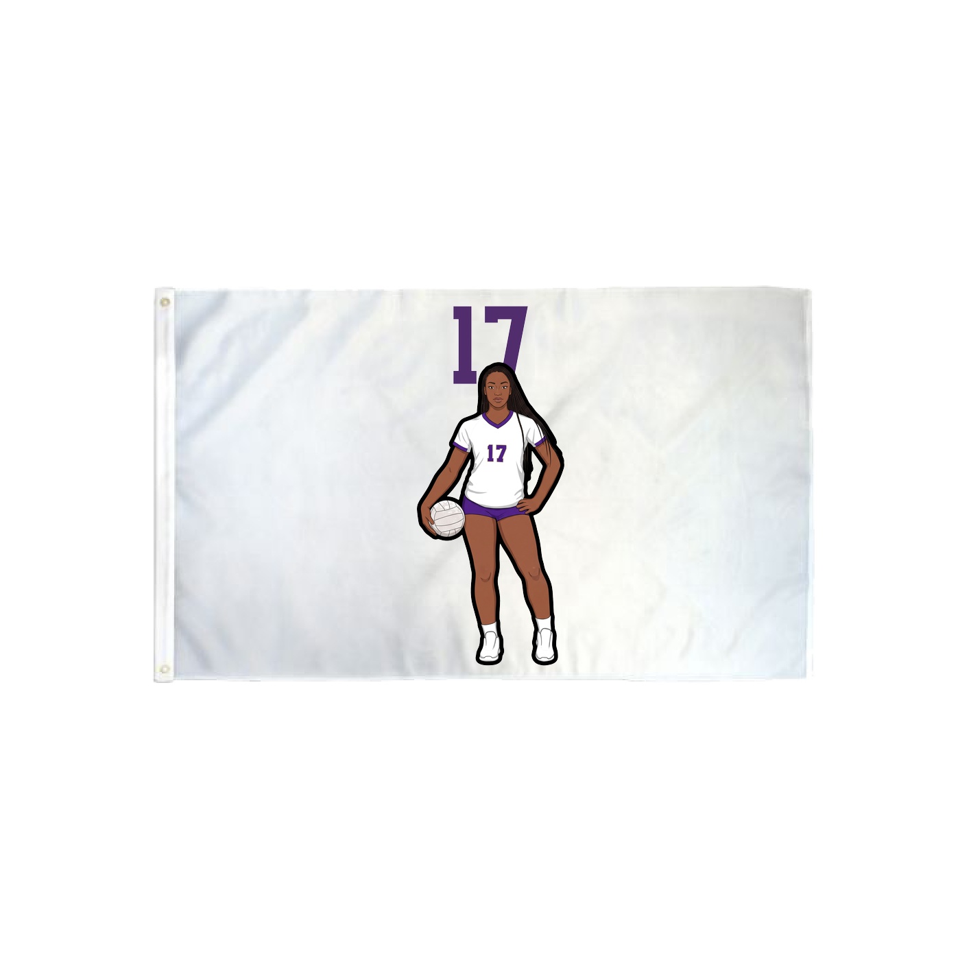3x5 Flag — Number Top in Classic