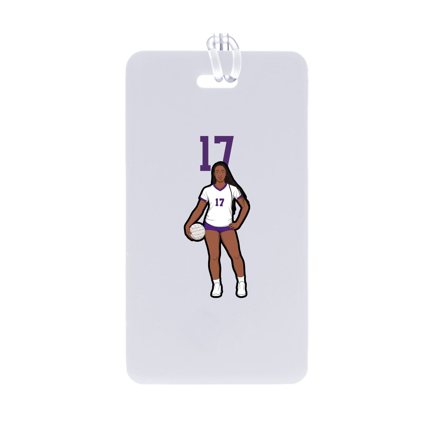 Bag Tag — Number Top in Classic