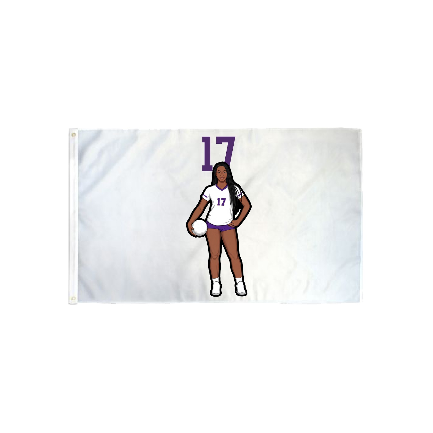 3x5 Flag — Number Top in Classic