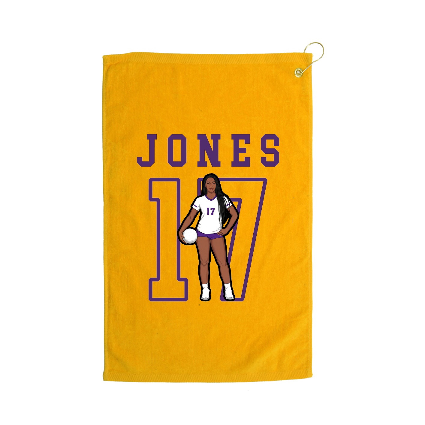 Golf Towel — Shirsey in Gold