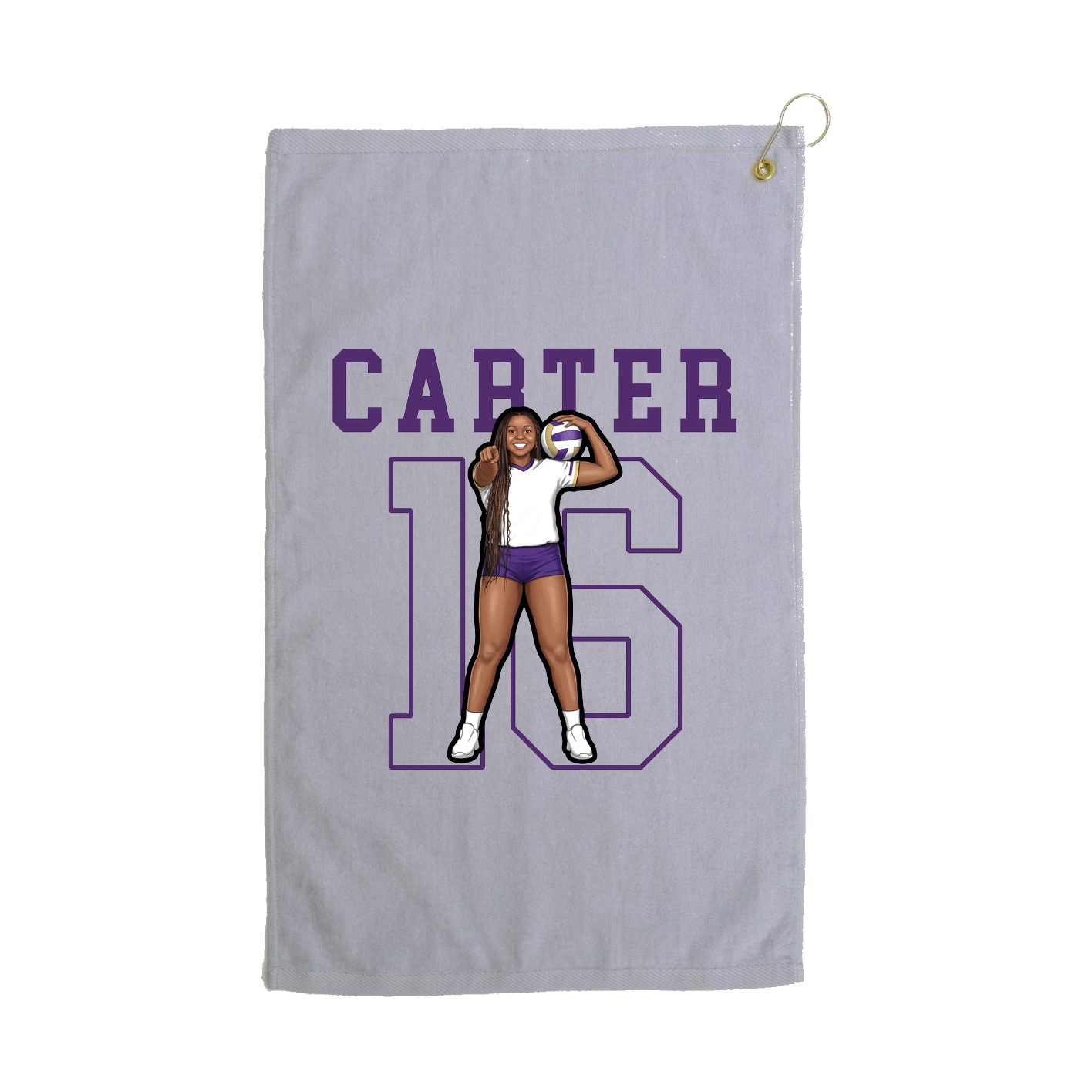 Terry Velour Golf Towel