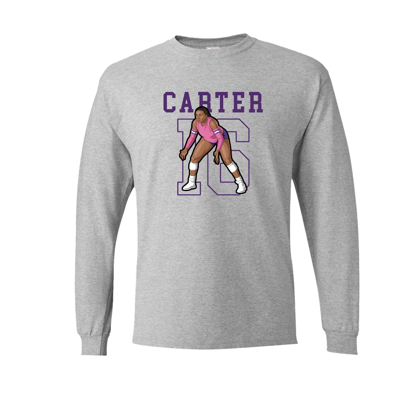Long Sleeve Tee — Shirsey in Grey