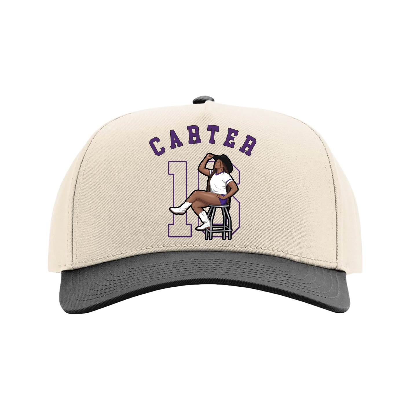 Full Fabric Five-Panel Champ Cap